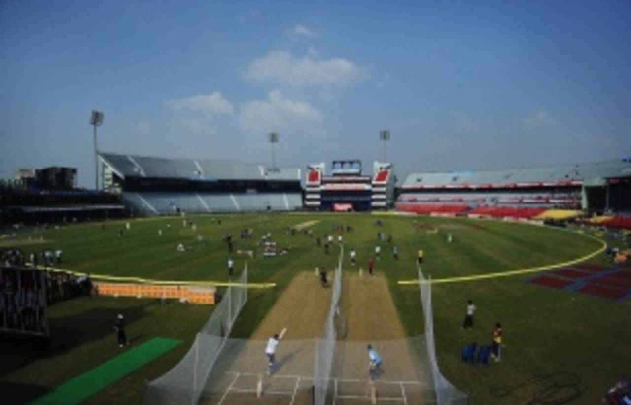 The renovated Barabati Stadium in Cuttack had a full house for the India-West Indies ODI&nbsp;&nbsp;&bull;&nbsp;&nbsp;AFP