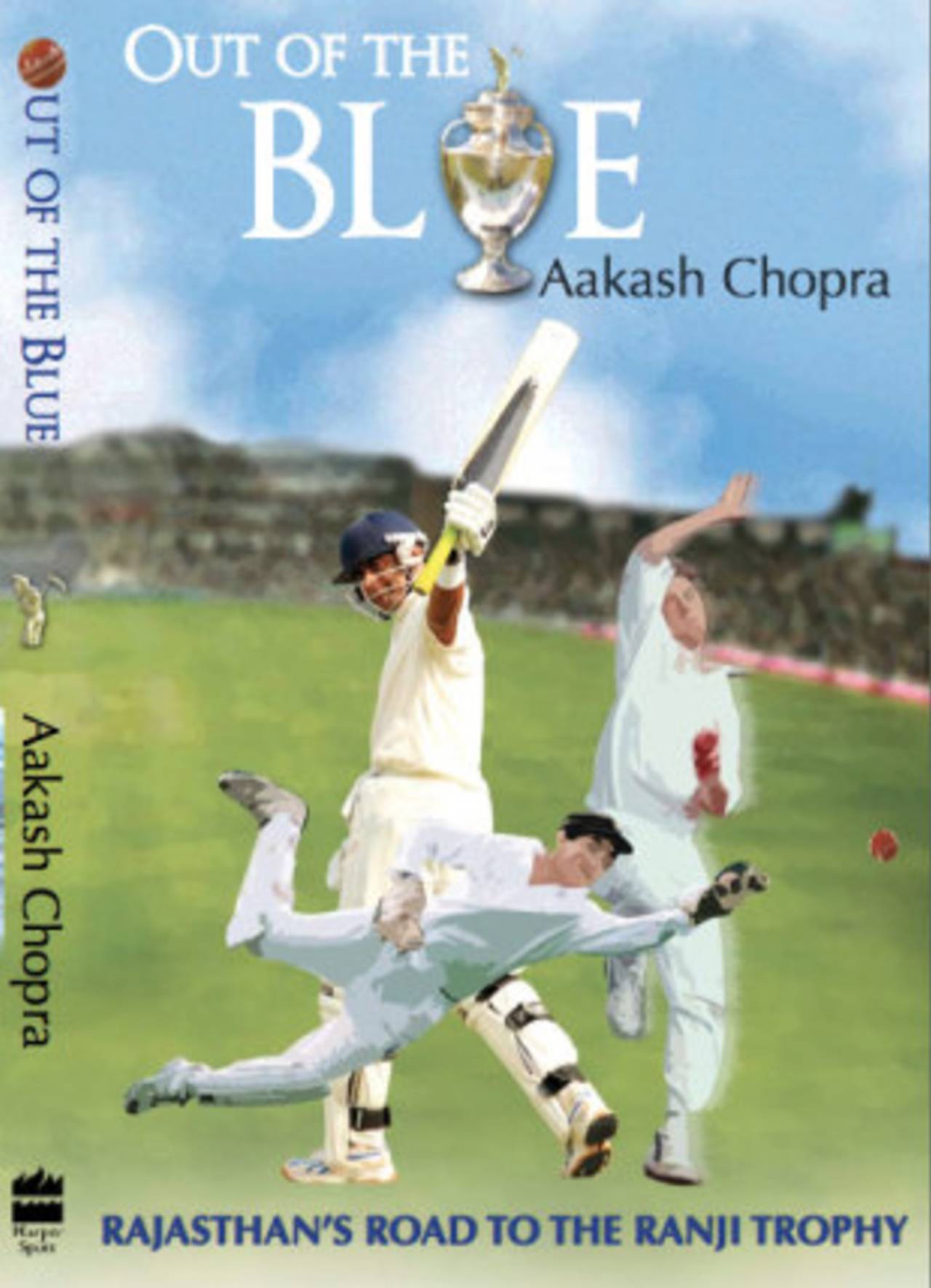 Cover image of <i>Out of the Blue</i> by Aakash Chopra