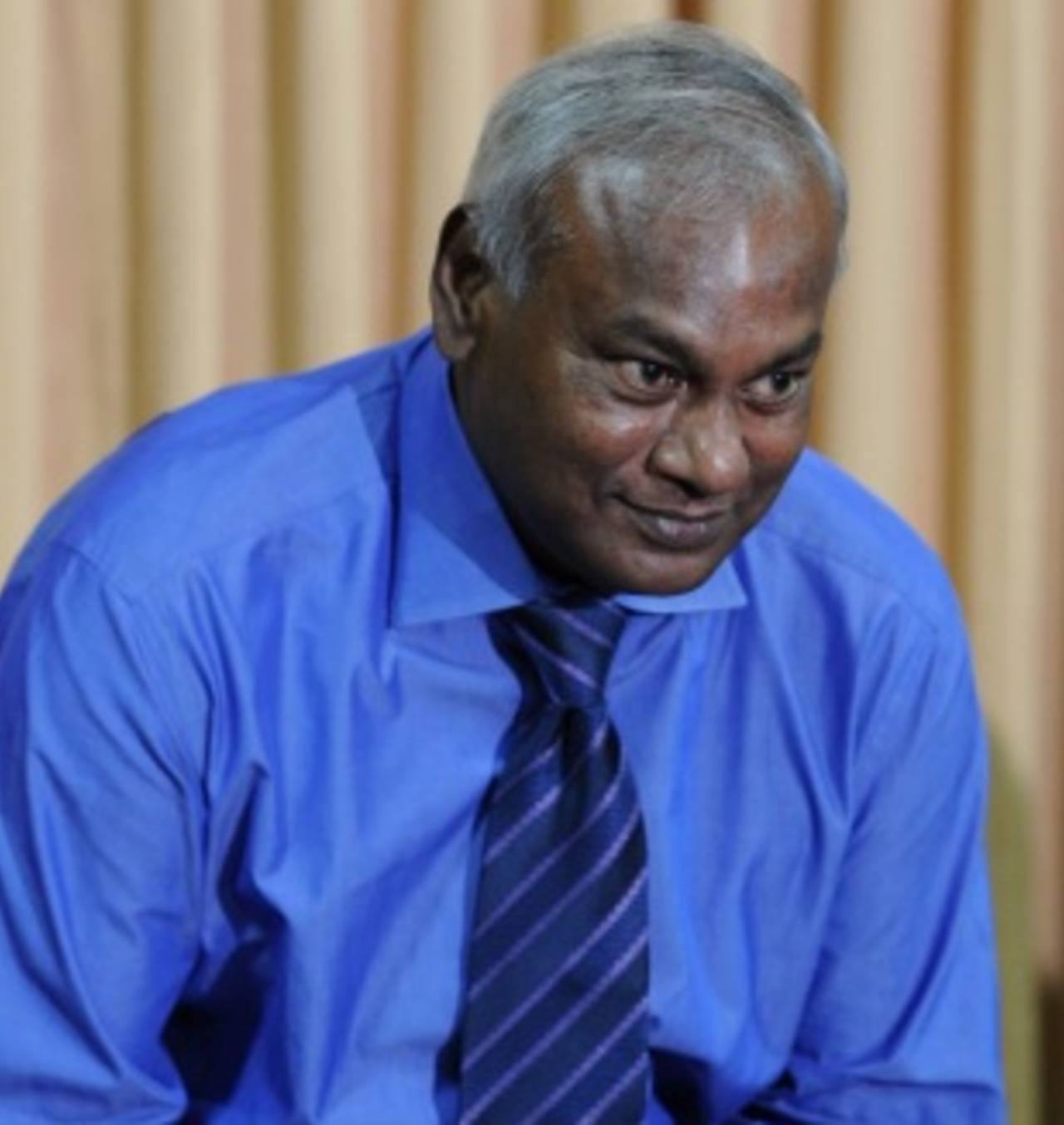 Upali Dharmadasa was elected unopposed as Sri Lanka Cricket's president, Colombo, January 3, 2012