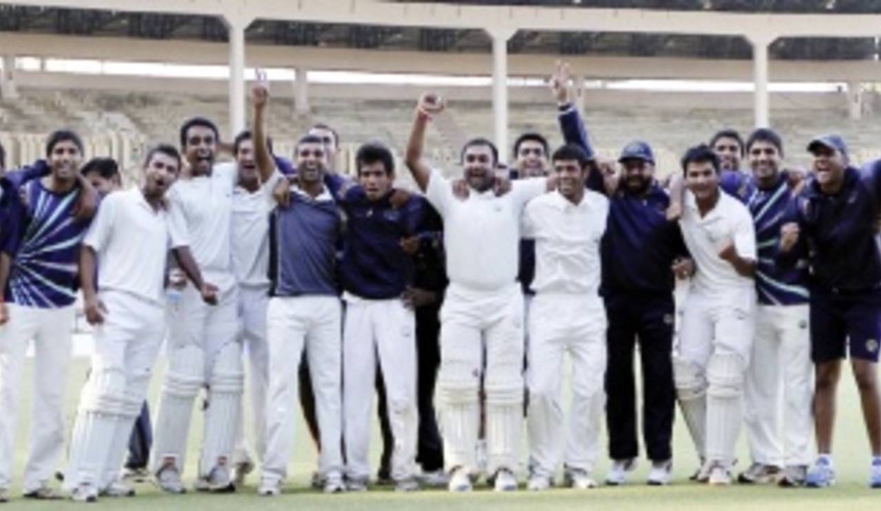 Haryana's victory over Karnataka inside three days was the only outright result in the Ranji quarter-finals&nbsp;&nbsp;&bull;&nbsp;&nbsp;ESPNcricinfo Ltd