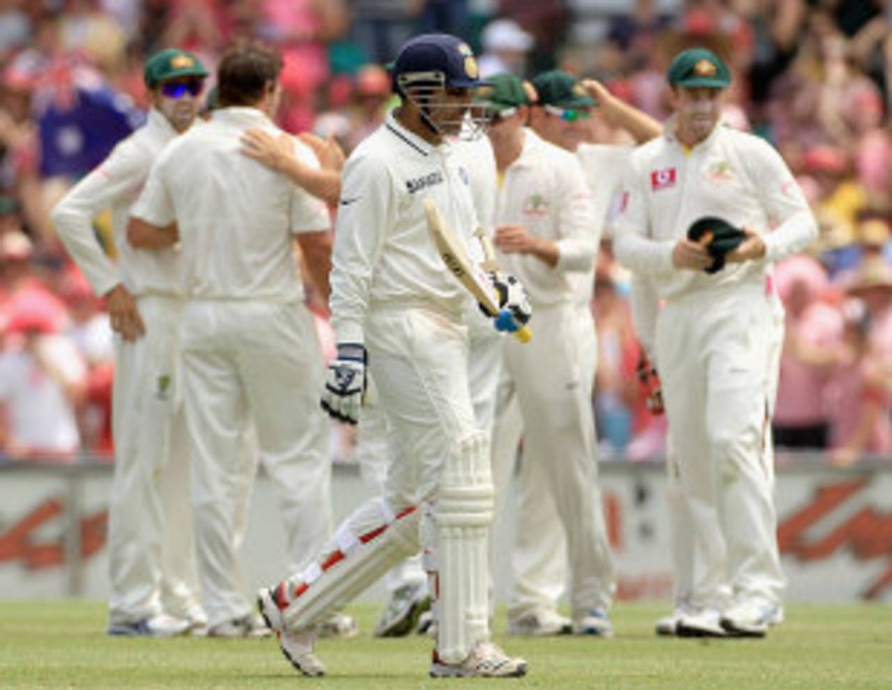 Virender Sehwag was out cheaply, Australia v India, 2nd Test, Sydney, 3rd day, January 5, 2012