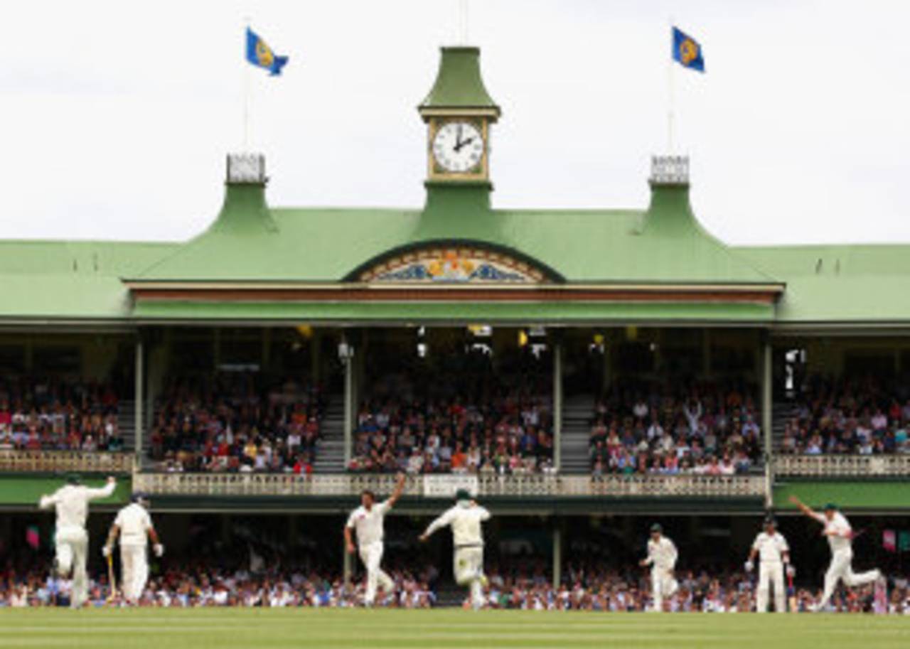 Australia beat India in the 100th Test at the SCG&nbsp;&nbsp;&bull;&nbsp;&nbsp;Getty Images