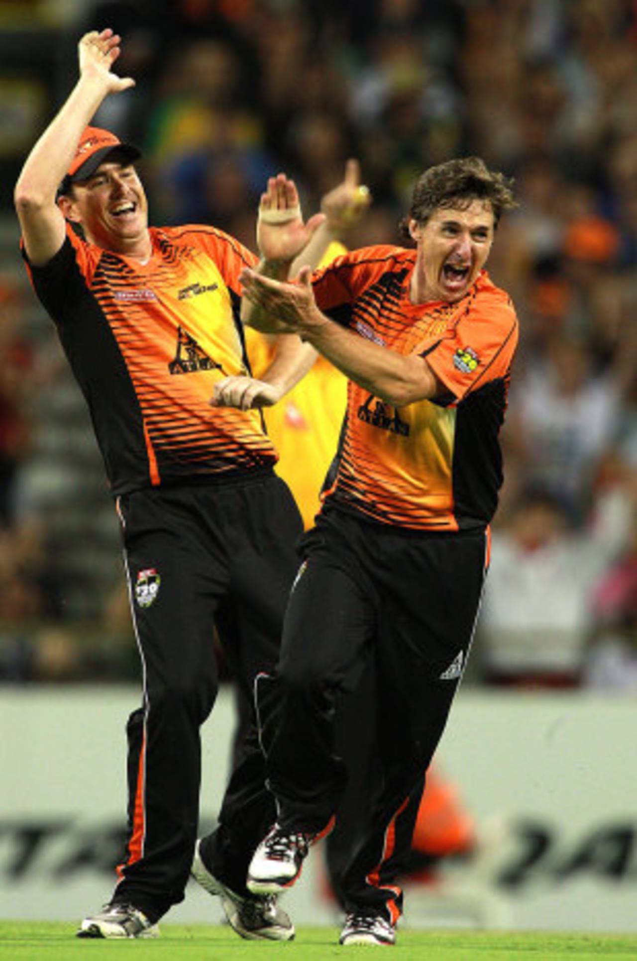 Brad Hogg's success in the BBL even led to a call-up to Australia's T20 side&nbsp;&nbsp;&bull;&nbsp;&nbsp;Getty Images