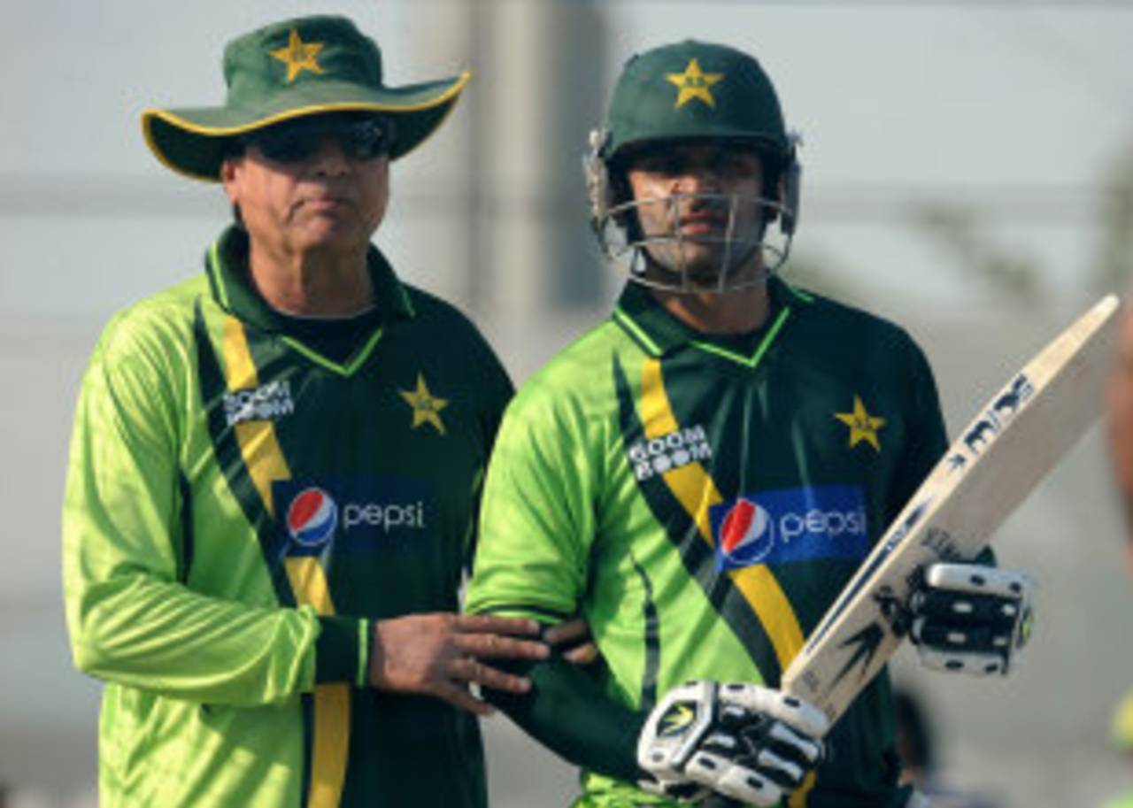 Mohammad Hafeez said Pakistan's experience in the conditions of the UAE gives them an edge over England&nbsp;&nbsp;&bull;&nbsp;&nbsp;AFP