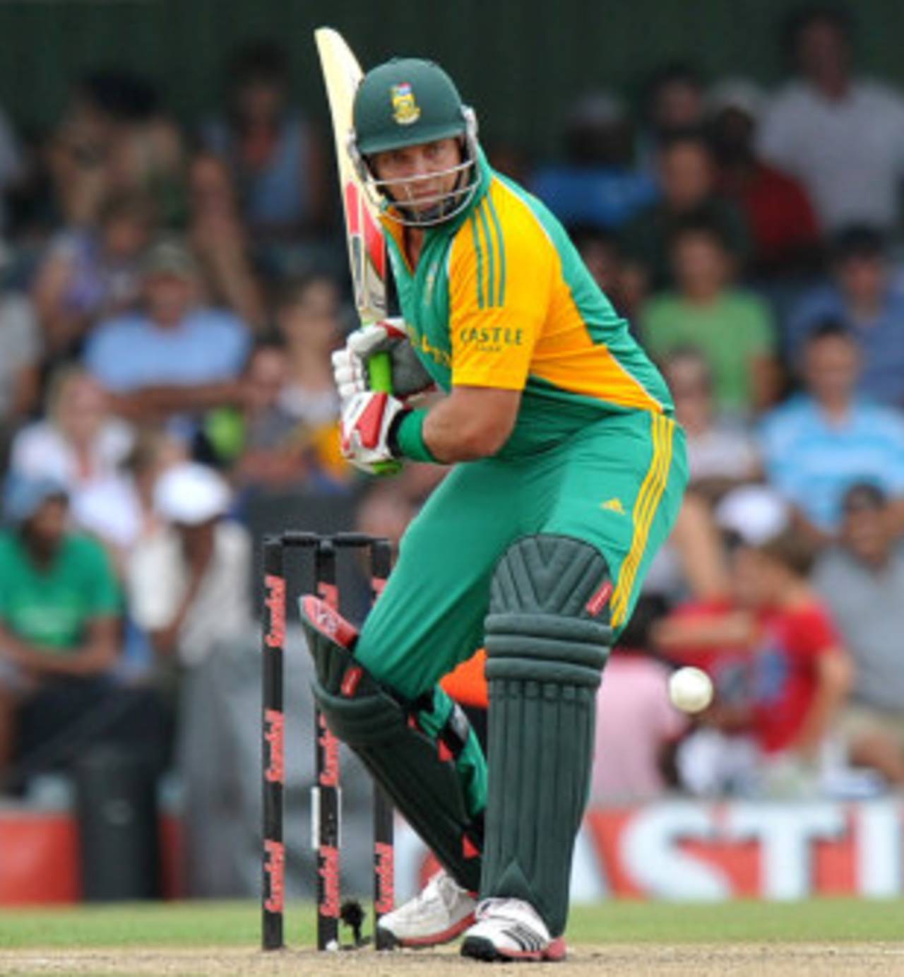 In 16 ODIs that South Africa have played against Sri Lanka in Sri Lanka, they've managed only one century - 101 by Jacques Kallis in 2004&nbsp;&nbsp;&bull;&nbsp;&nbsp;AFP