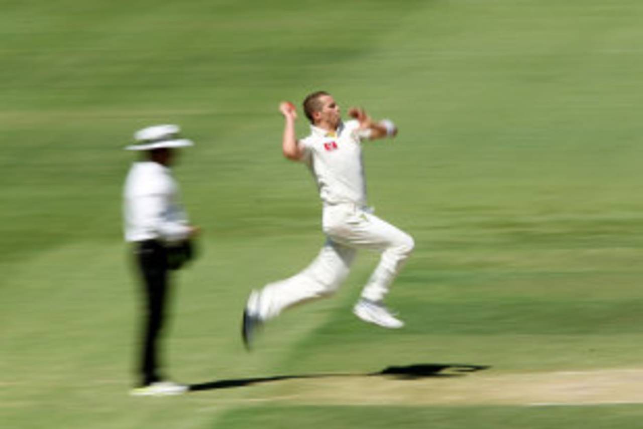 At one point during the day, Peter Siddle was on a hat-trick&nbsp;&nbsp;&bull;&nbsp;&nbsp;Getty Images