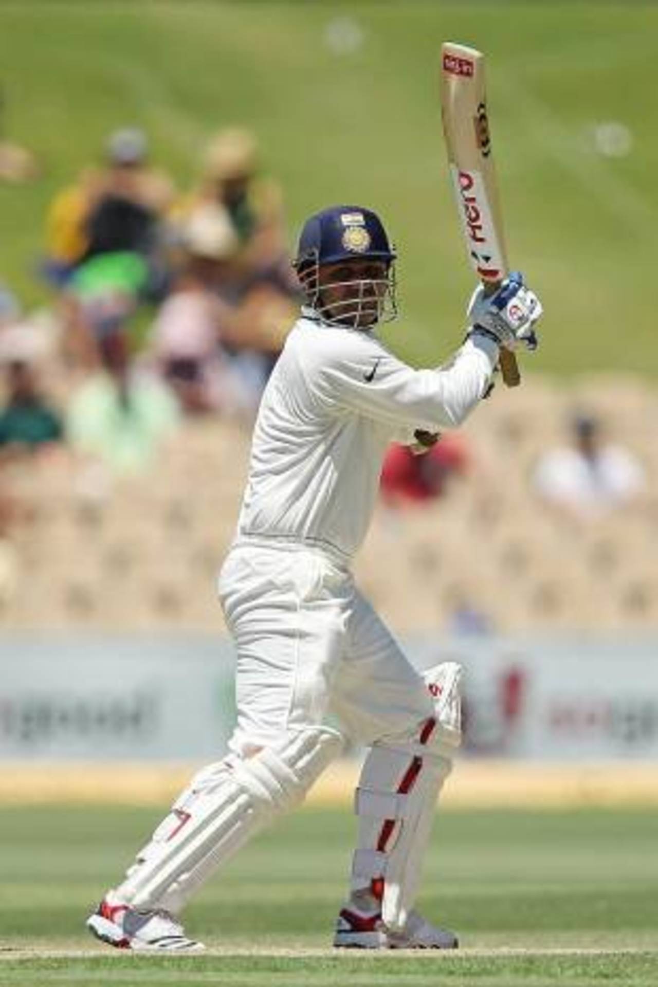 Virender Sehwag made a quick half-century, Australia v India, 4th Test, Adelaide, 4th day, January 27, 2012