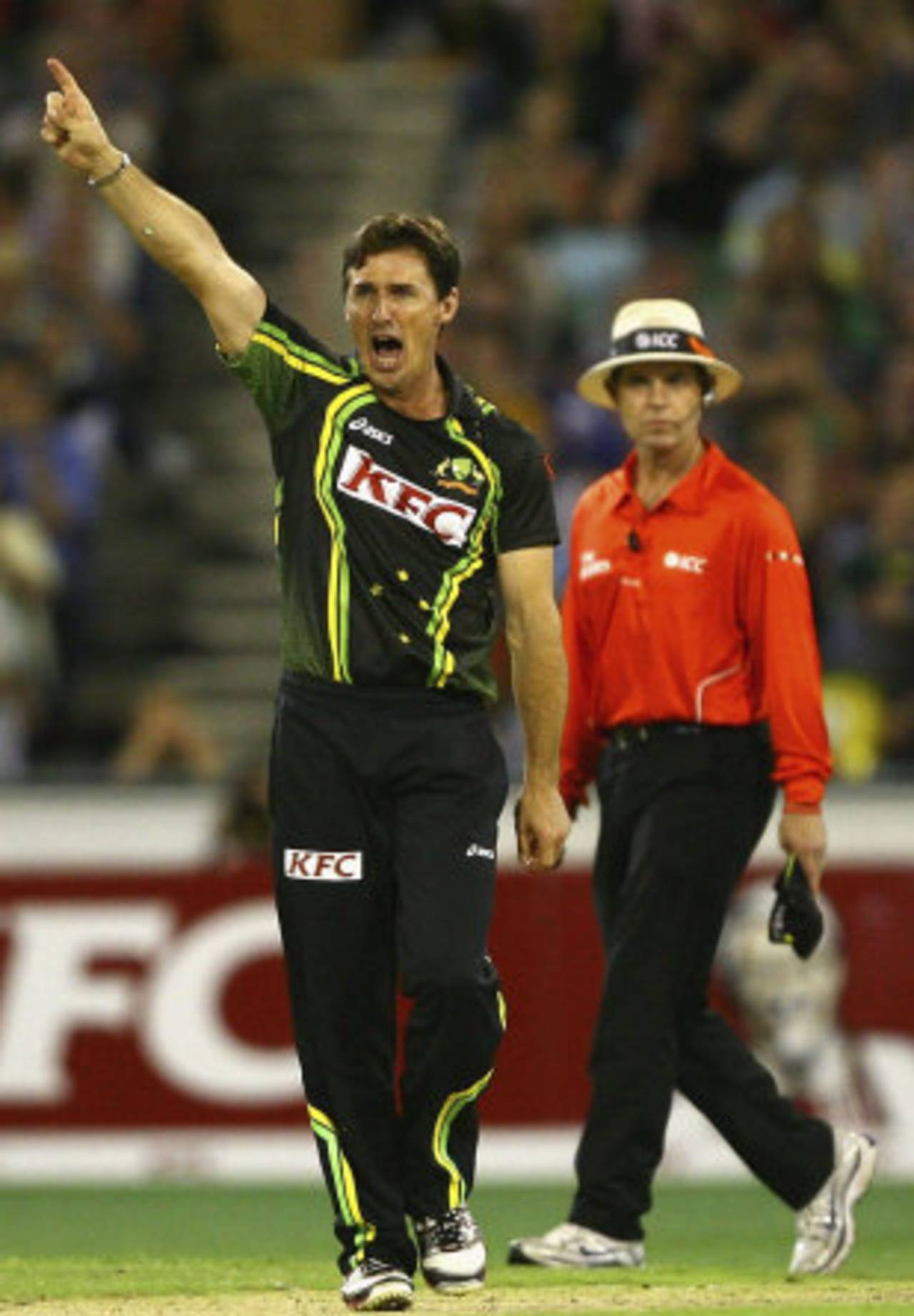 Four years after he originally retired from international cricket, Brad Hogg has been chosen in Australia's squad for the ICC World Twenty20&nbsp;&nbsp;&bull;&nbsp;&nbsp;Getty Images