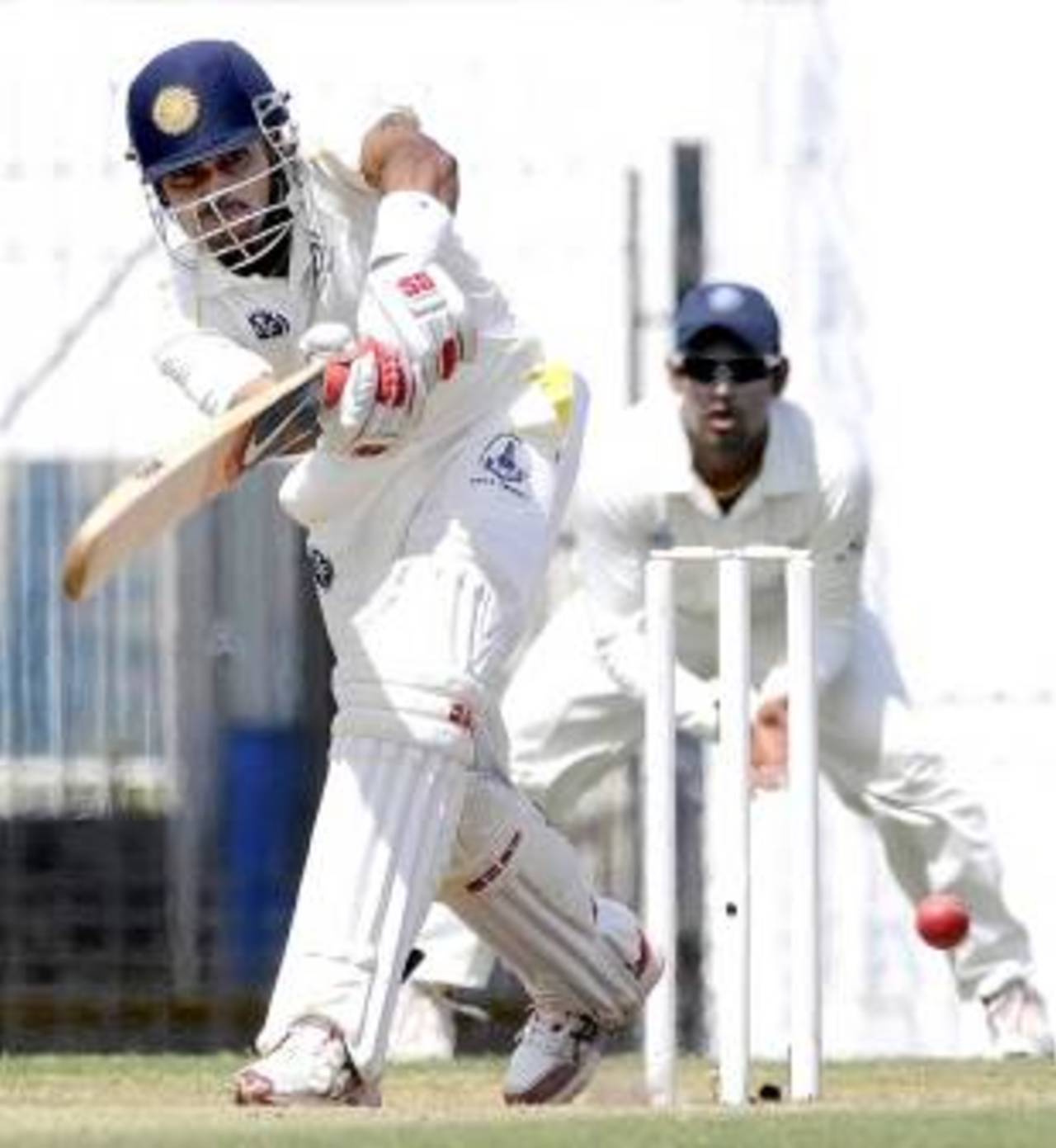S Badrinath turns one away, South Zone v Central Zone, Duleep Trophy 2011-12 semi-final, 4th day, February 7, 2012