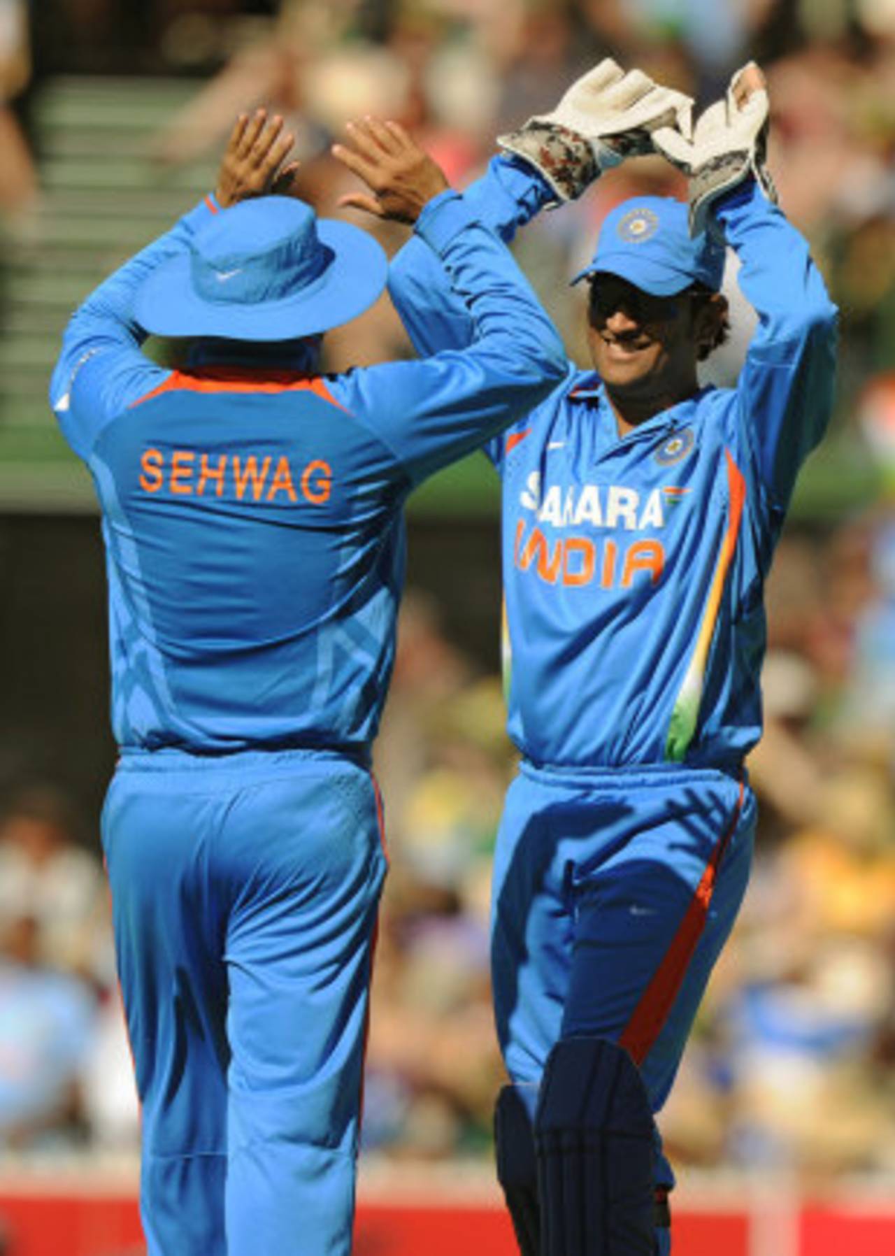 N Srinivasan: "We have to see what exactly they [Sehwag and Dhoni] have said."&nbsp;&nbsp;&bull;&nbsp;&nbsp;AFP