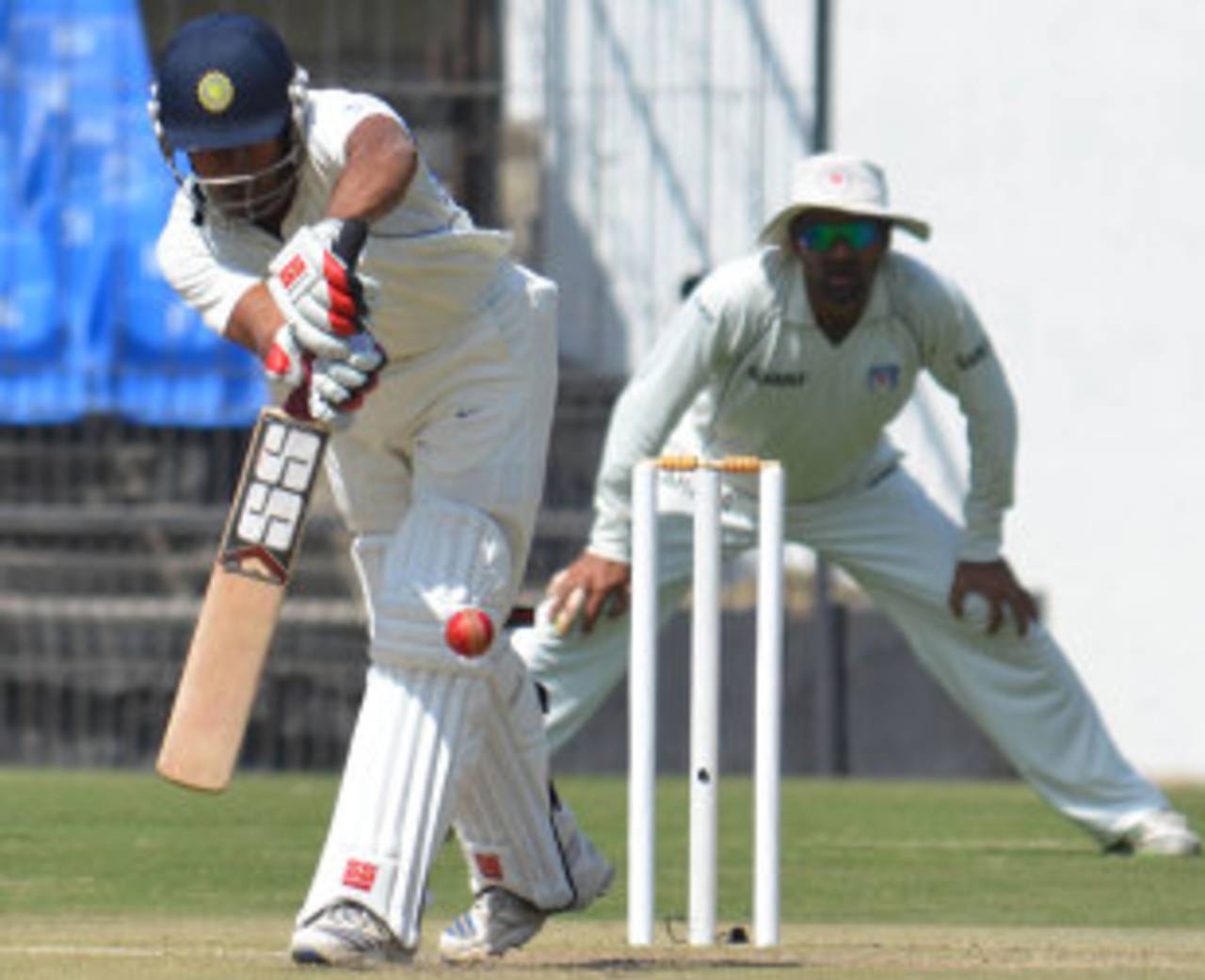 Wriddhiman Saha made 170 for East Zone, Central Zone v East Zone, Duleep Trophy final, 2nd day, Indore, February 13, 2012