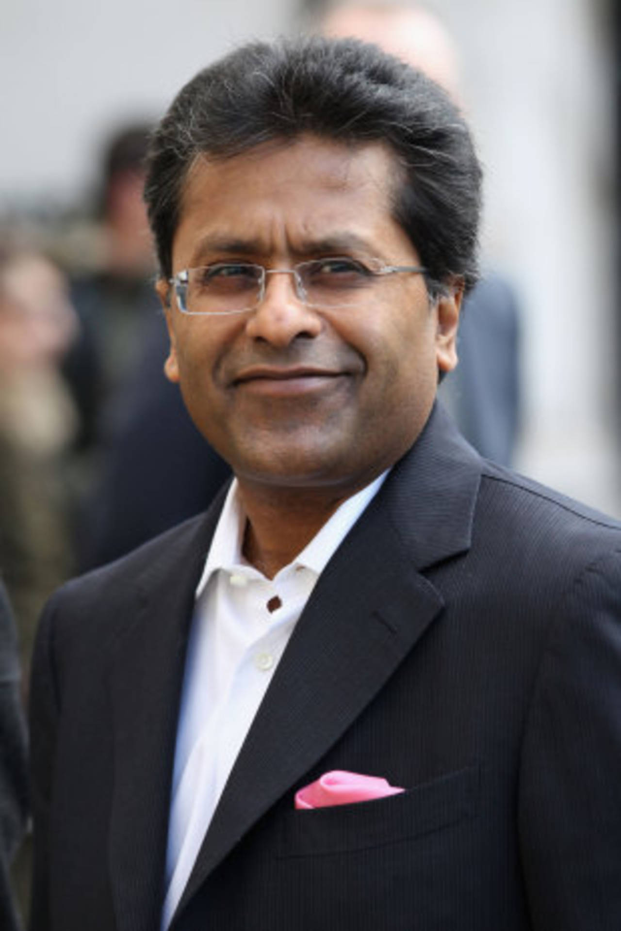 Lalit Modi arrives at the High Court in London for the start of his case against Chris Cairns, London, March, 5, 2012