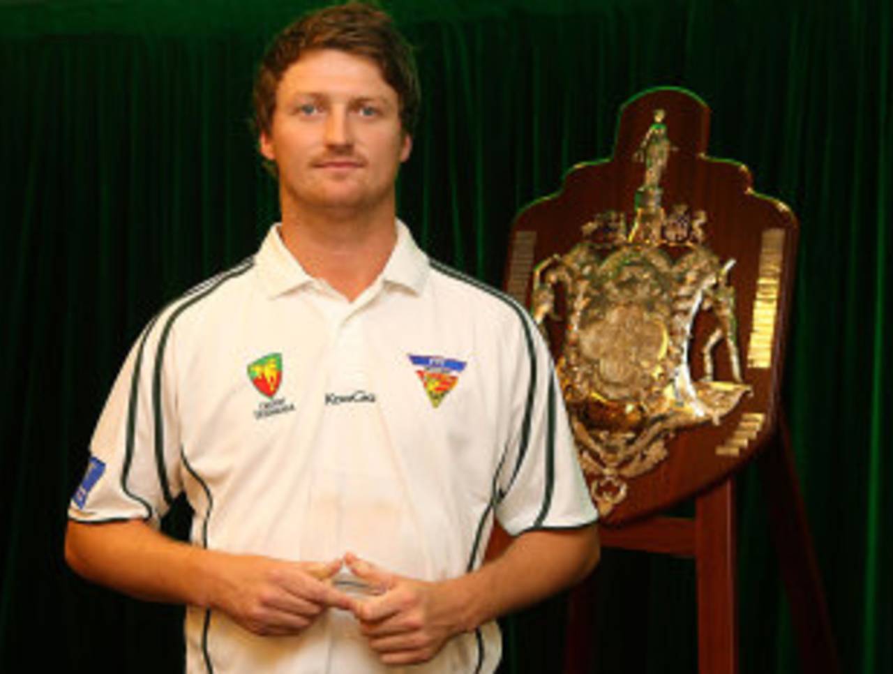 Tasmania's Jackson Bird was named Shield Player of the Year at the 2012 State Cricket Awards, Brisbane, March 14, 2012