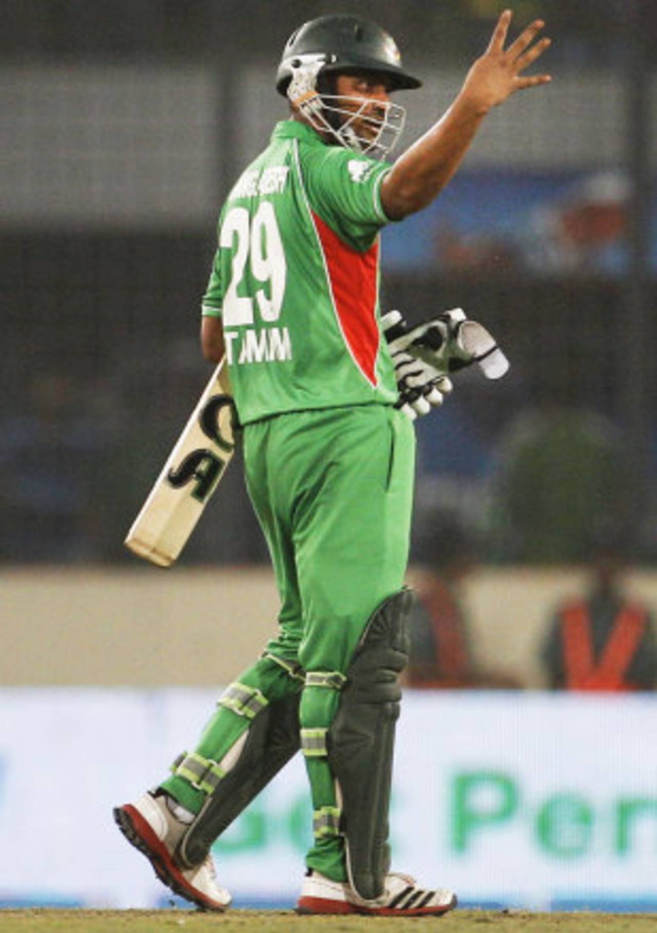 Tamim Iqbal reminds everyone how many half-centuries he has scored in this Asia Cup&nbsp;&nbsp;&bull;&nbsp;&nbsp;Associated Press