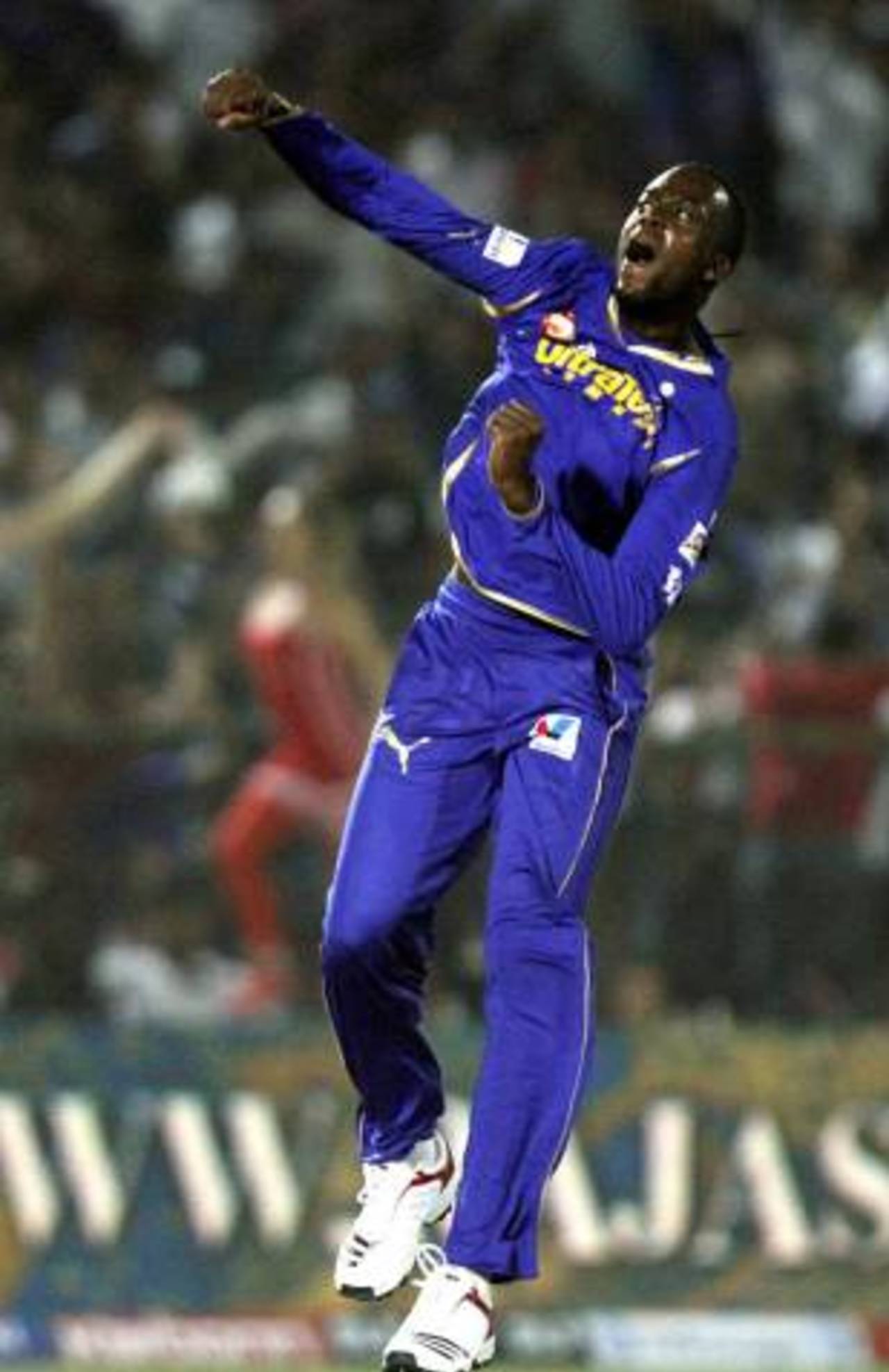 Kevon Cooper picked up four wickets, Rajasthan Royals v Kings XI Punjab, IPL, Jaipur, April 6, 2012