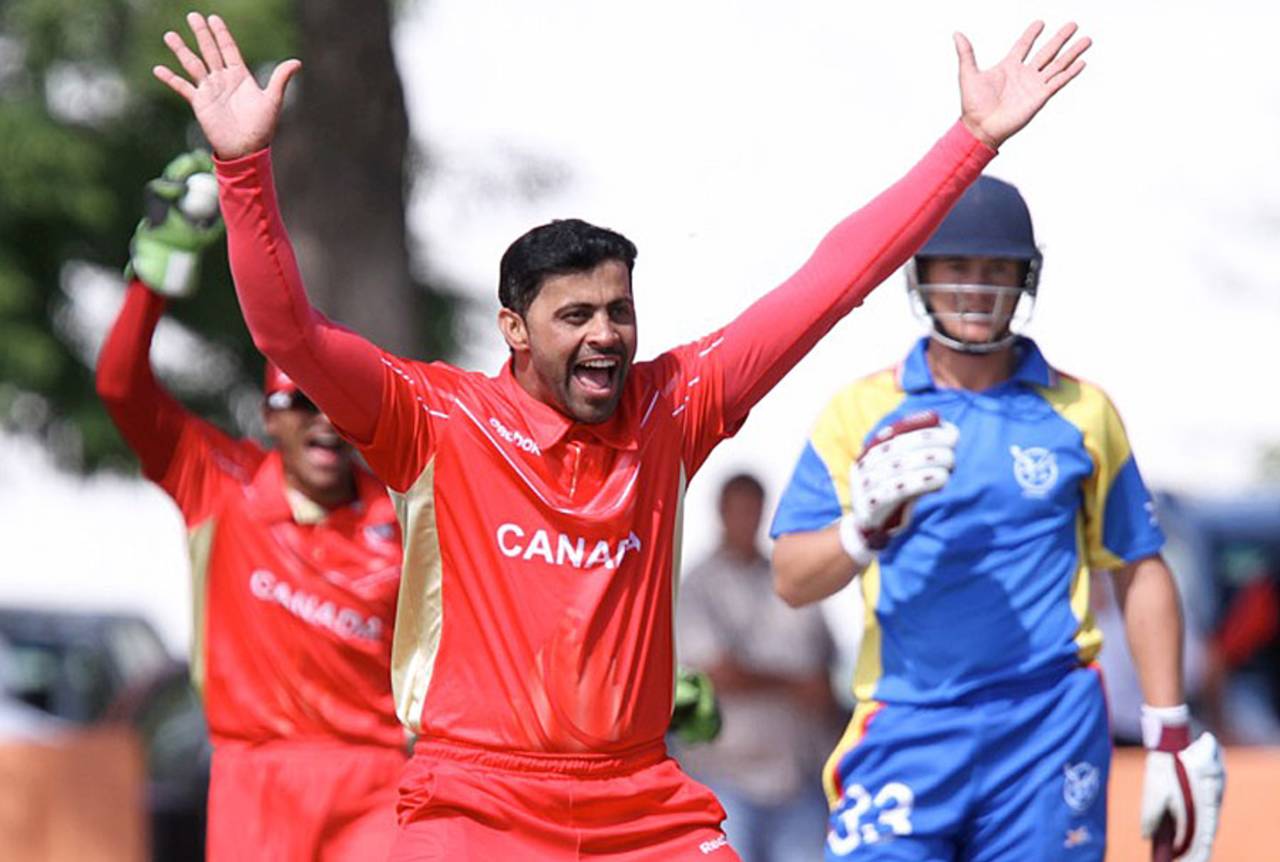 (File photo) Rizwan Cheema is about to begin his third stint as Canada captain later this month when Canada begins its tour of America&nbsp;&nbsp;&bull;&nbsp;&nbsp;ICC/Helge Schutz