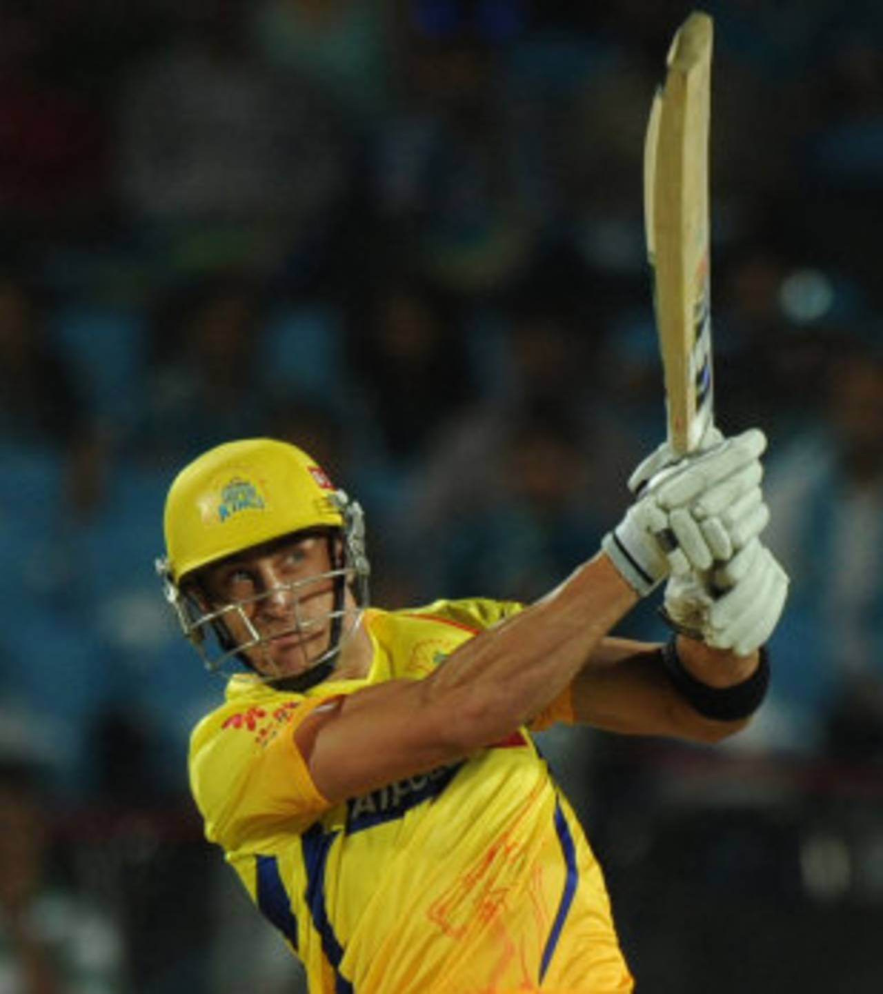 Faf du Plessis earned the orange cap during his 43, Pune Warriors v Chennai Super Kings, IPL 2012, Pune, April 14, 2012