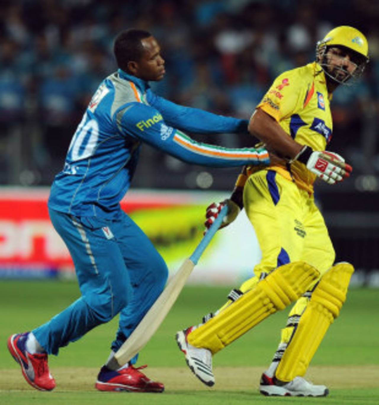 Marlon Samuels was reported for suspect action after Pune Warriors' game against Chennai Super Kings&nbsp;&nbsp;&bull;&nbsp;&nbsp;AFP