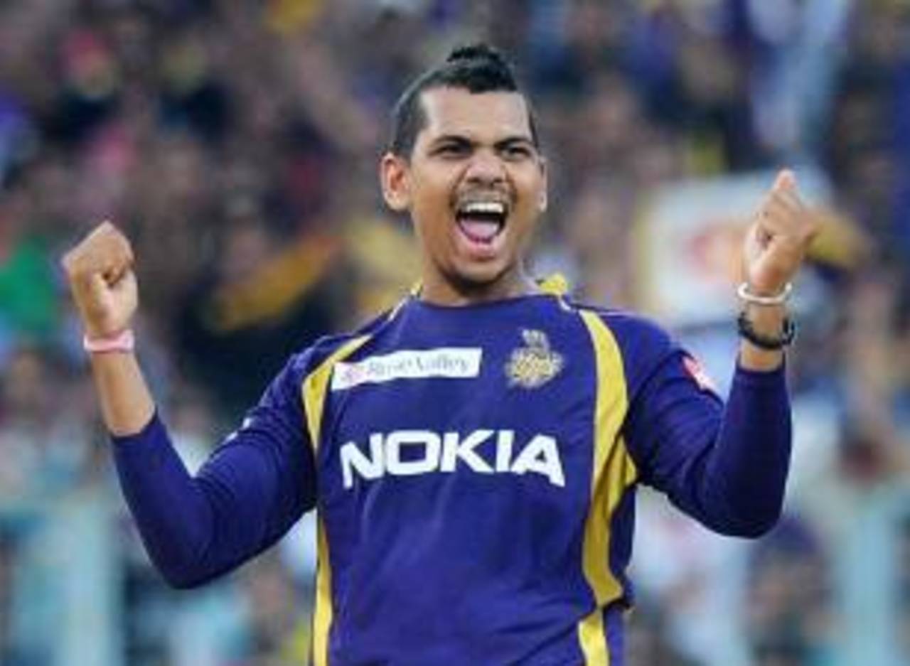 Sunil Narine has taken 16 wickets at 8.81 and an economy rate of 6.36 in the last five overs of IPL 2012&nbsp;&nbsp;&bull;&nbsp;&nbsp;AFP