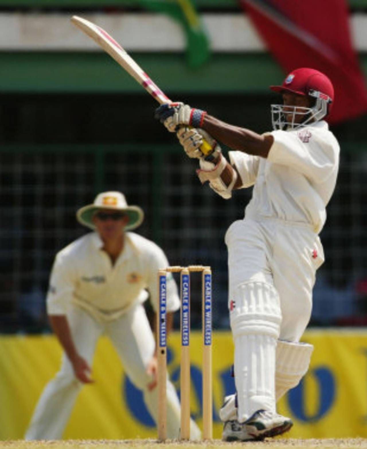 Shivnarine Chanderpaul: can slam his way to a hundred if the situation calls for it&nbsp;&nbsp;&bull;&nbsp;&nbsp;Hamish Blair/Getty Images