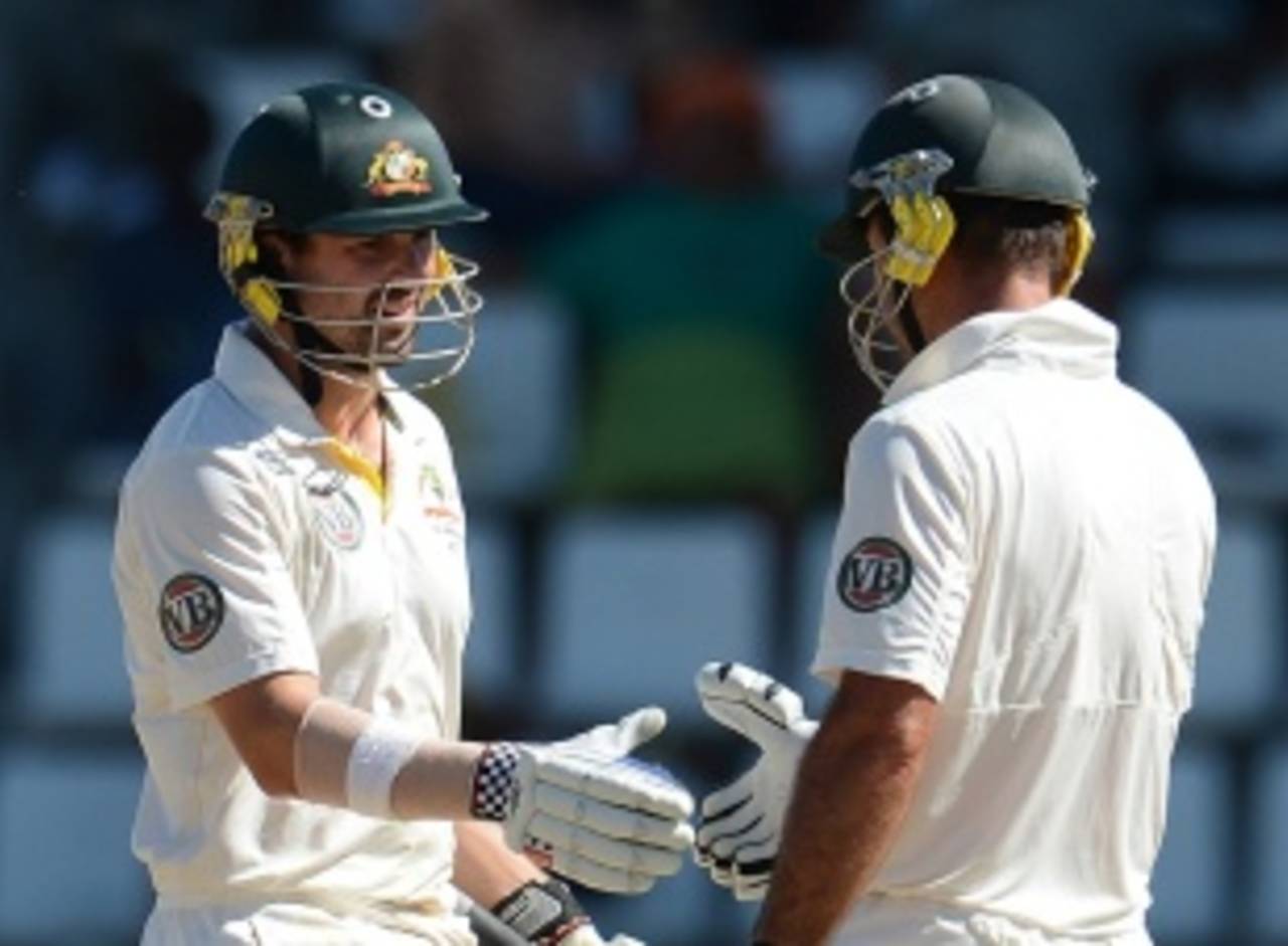 Ed Cowan and Ricky Ponting both made valuable contributions on the third day&nbsp;&nbsp;&bull;&nbsp;&nbsp;AFP
