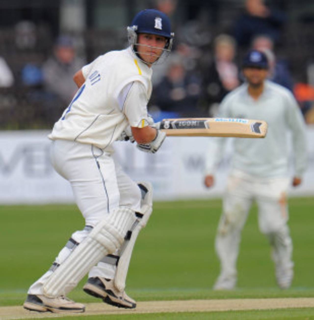 Jonathan Trott made 178 at Hove, Sussex v Warwickshire, County Championship, Division One, Hove, 2nd day, April 26, 2012