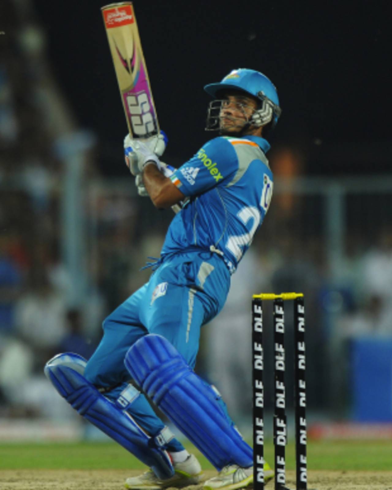 Sourav Ganguly batted down the order to score 36 runs, Kolkata Knight Riders v Pune Warriors, IPL, Kolkata, May 5, 2012