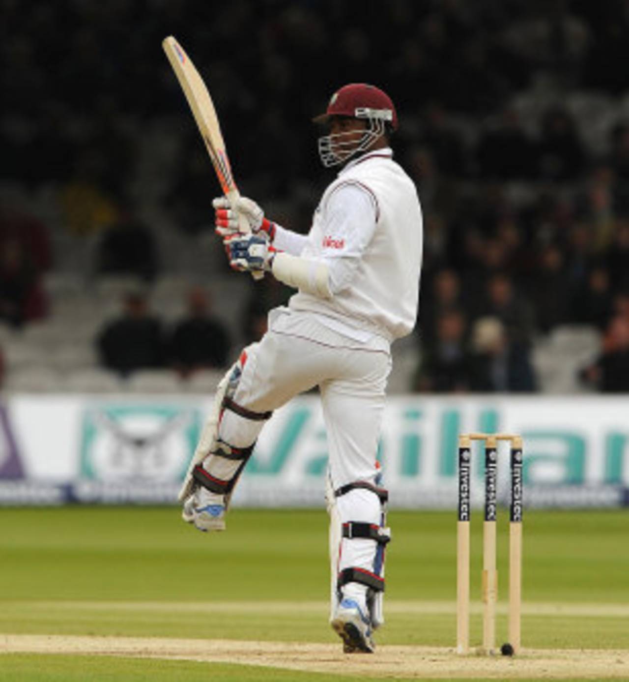 Marlon Samuels played superbly to give West Indies the lead, England v West Indies, 1st Test, Lord's, 4th day, May 20, 2012