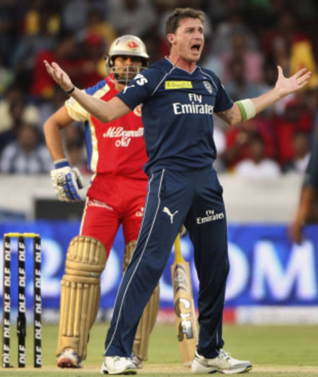 Dale Steyn was in red-hot form, Deccan Chargers v Royal Challengers Bangalore, IPL, Hyderabad, May 20, 2012