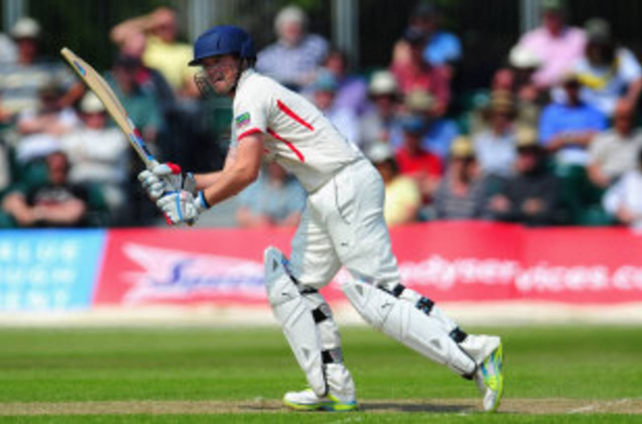 Gareth Cross scored 41, Lancashire v Middlesex, County Championship, Division One, Aigburth, May 24, 2012