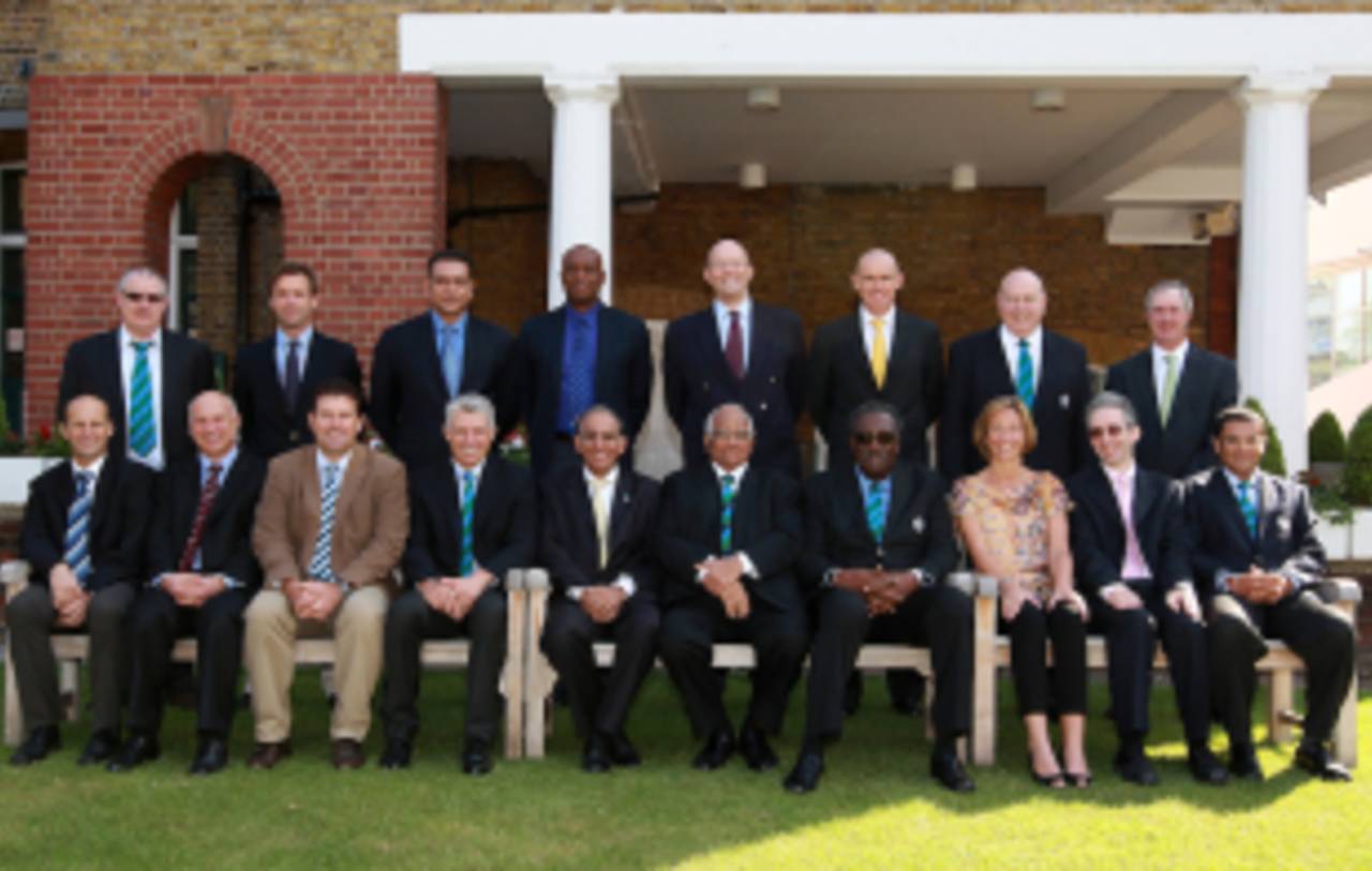 ICC cricket committee during its annual meeting, London, May 30, 2012