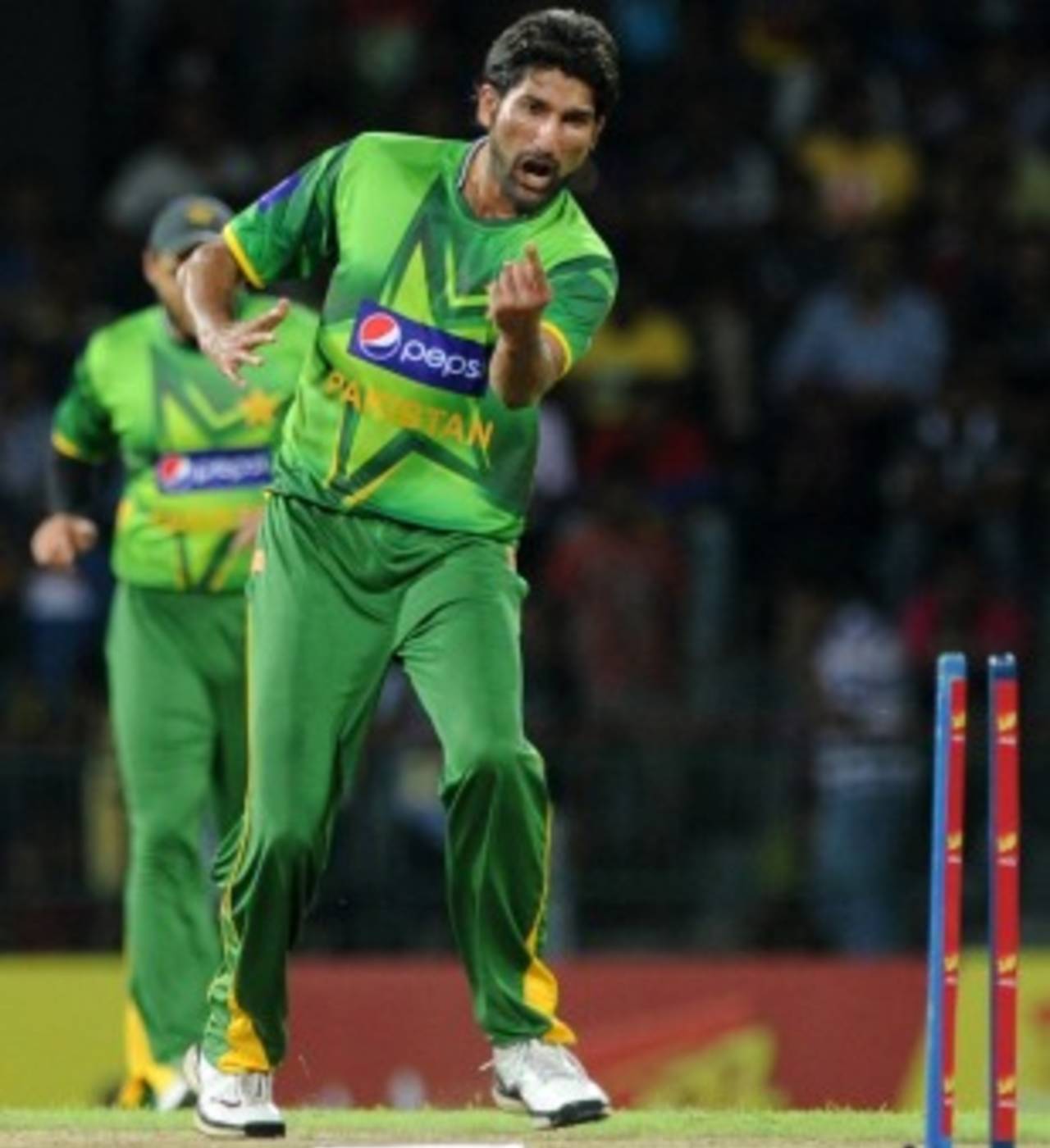 Sohail Tanvir bowled both Sri Lankan openers, Sri Lanka v Pakistan, 5th ODI, Premadasa Stadium, Colombo, June 18, 2012