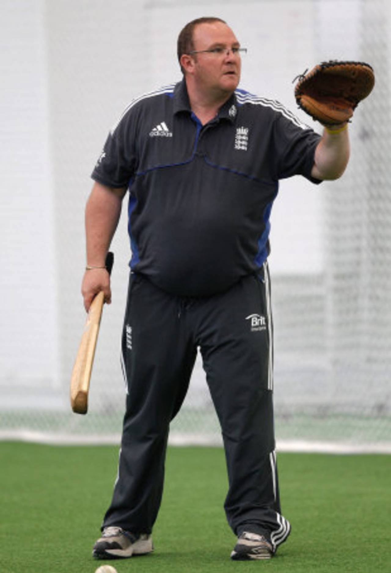 England women head coach Mark Lane takes training, Loughborough, June, 21, 2012