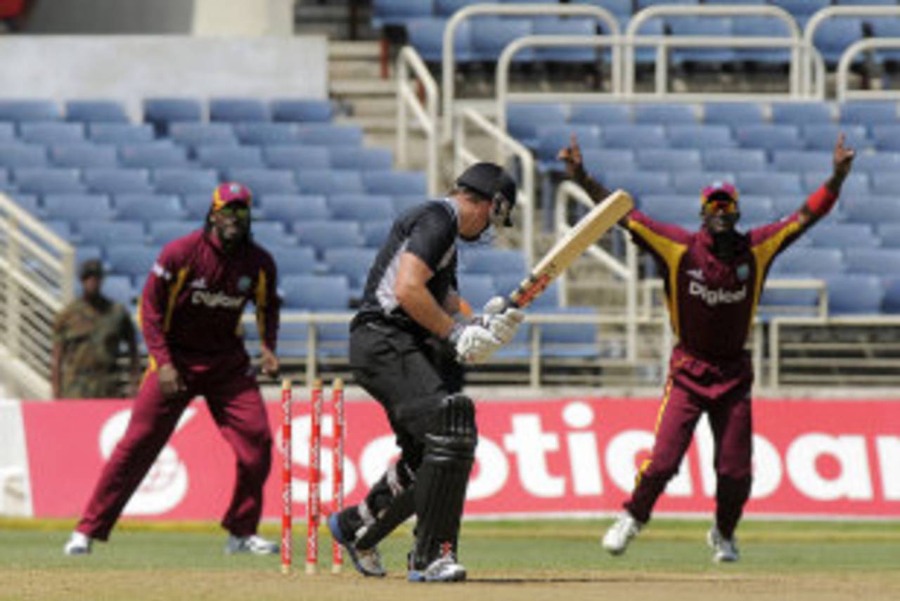 The New Zealand line-up failed to post a competitive total&nbsp;&nbsp;&bull;&nbsp;&nbsp;WICB