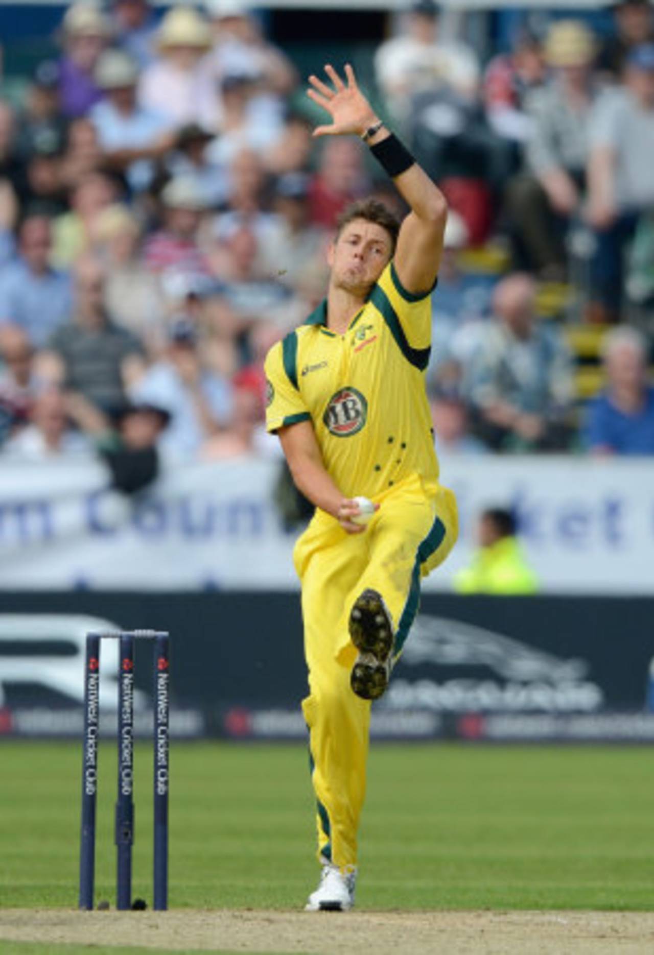 There was considerable weight on James Pattinson's shoulders as Australia's attack slumped&nbsp;&nbsp;&bull;&nbsp;&nbsp;Getty Images