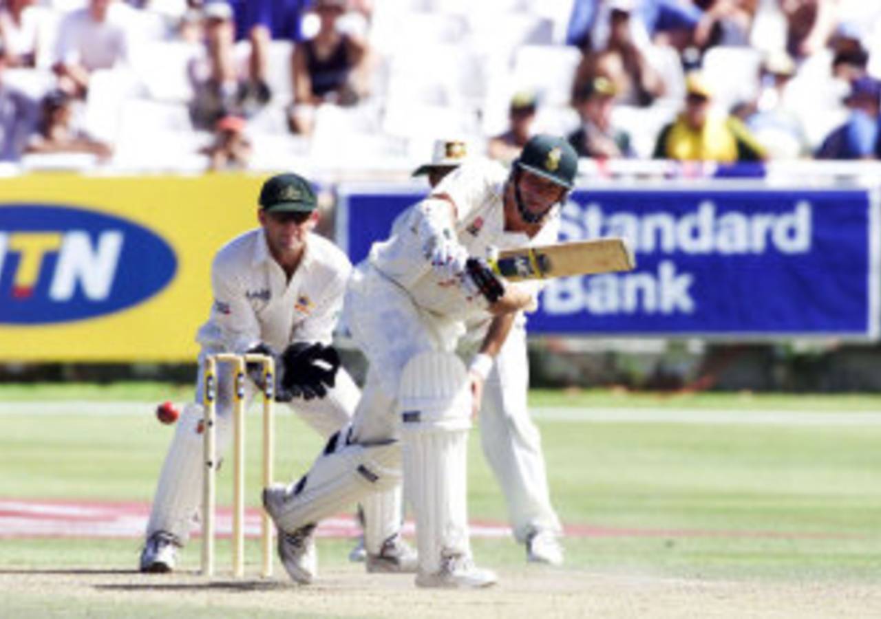 Graeme Smith made his Test debut at 21, and scored 3 and 68 against Australia at Newlands&nbsp;&nbsp;&bull;&nbsp;&nbsp;Getty Images
