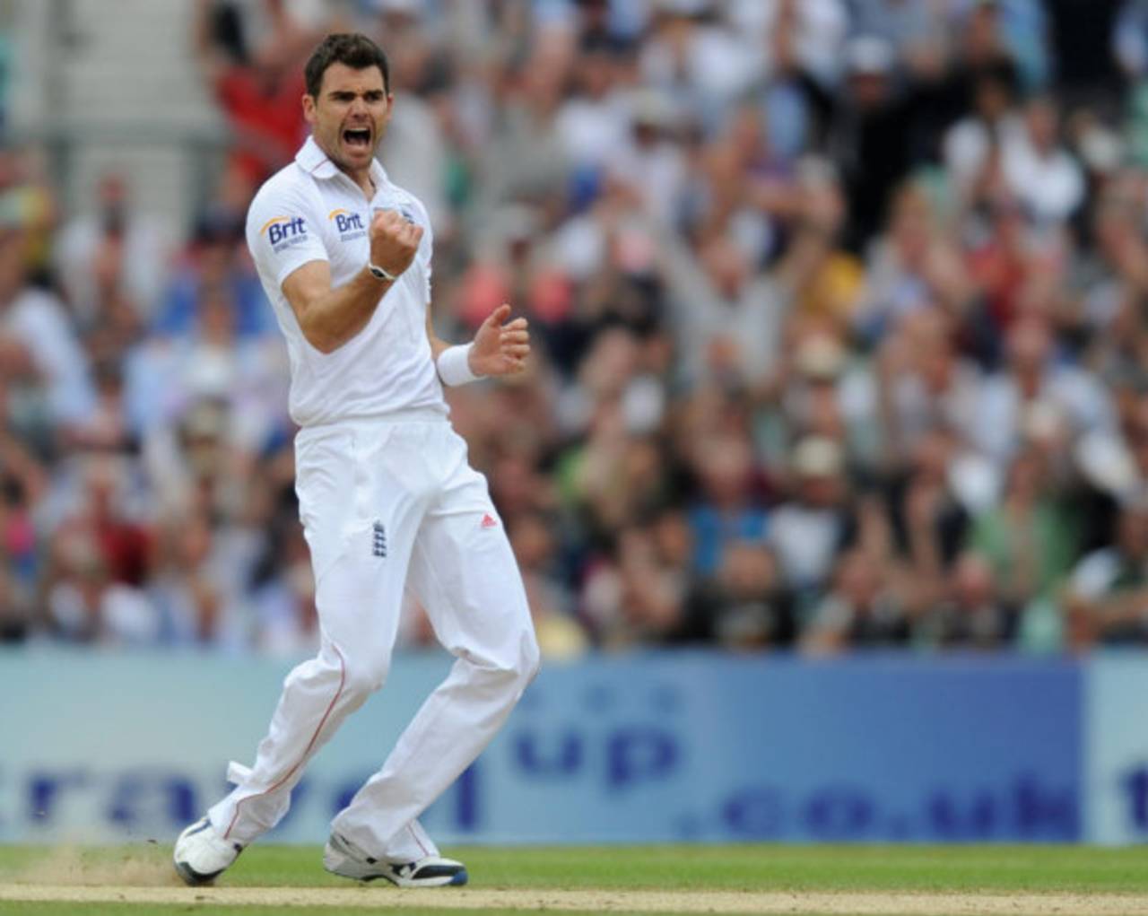 James Anderson got the early wicket of Alviro Petersen, England v South Africa, 1st Investec Test, The Oval,  2nd day, July 20, 2012