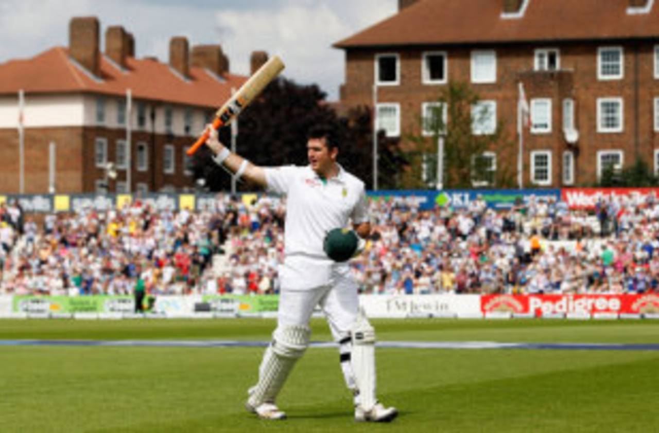 Graeme Smith made a century in his 100th Test at The Oval, Surrey's home ground&nbsp;&nbsp;&bull;&nbsp;&nbsp;Getty Images
