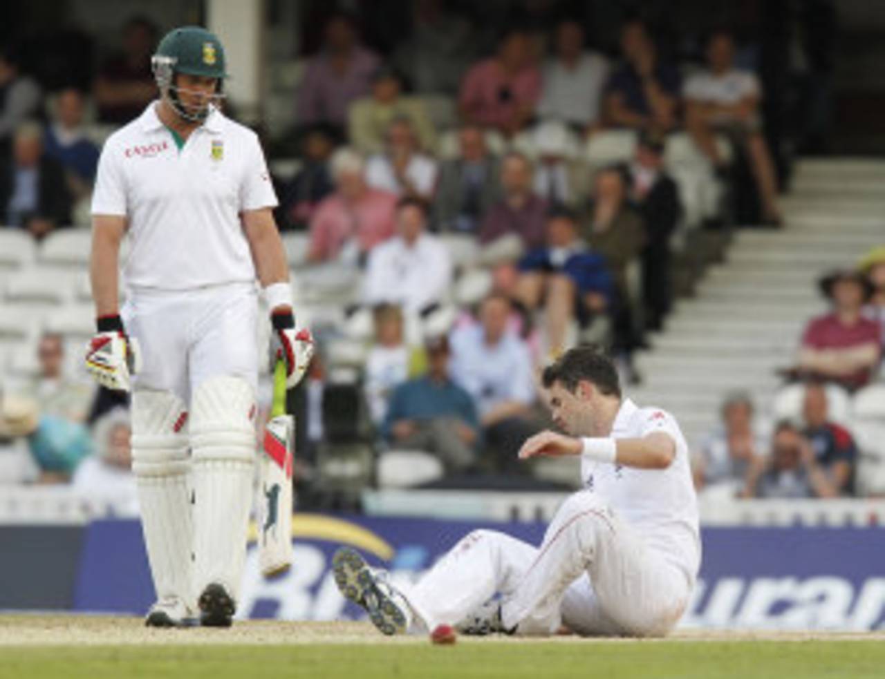 England's bowlers had a chastening day, England v South Africa, 1st Investec Test, The Oval, 3rd day, July 21, 2012