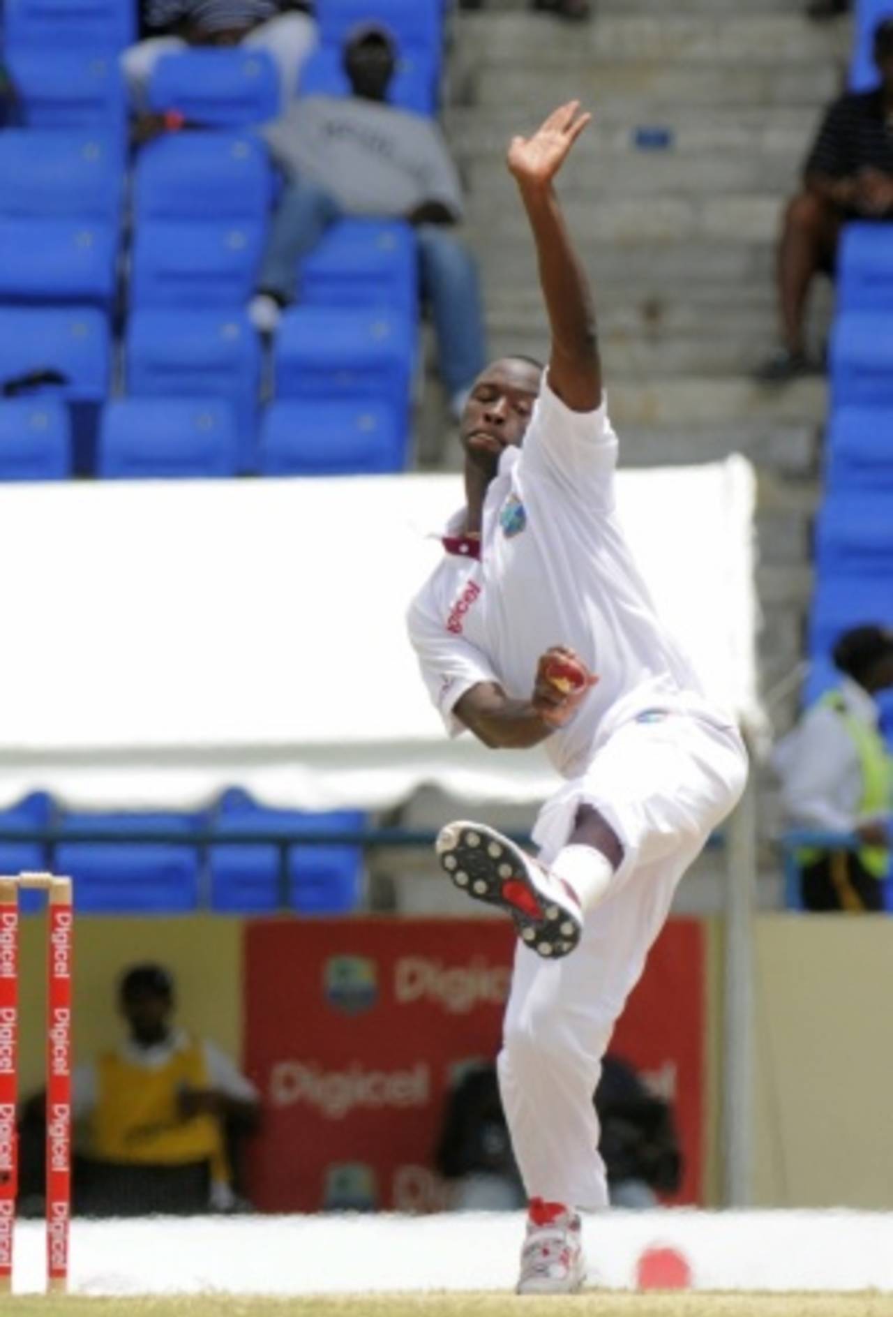 Kemar Roach has been the fourth-highest wicket-taker in Tests this year&nbsp;&nbsp;&bull;&nbsp;&nbsp;DigicelCricket.com/Brooks LaTouche Photography