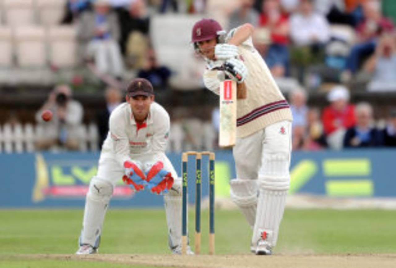 James Hildreth scored 45 in Somerset's first innings, Lancashire v Somerset, County Championship, Division One, Aigburth, 2nd day, August 2, 2012
