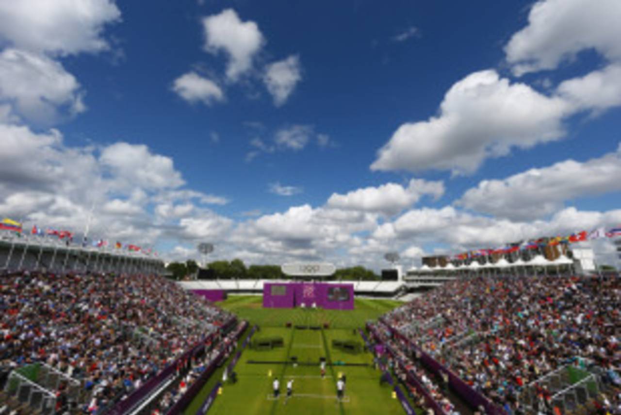 The women's archery gold medal match at the Olympics, Lord's, August 2, 2012