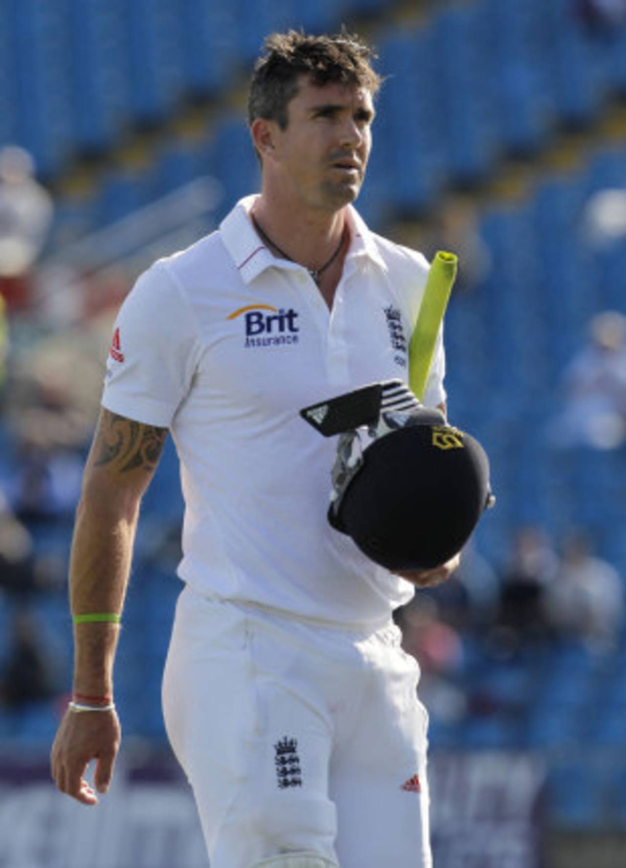 Kevin Pietersen made 12 from eight balls, England v South Africa, 2nd Investec Test, Headingley, 5th day, August 6, 2012