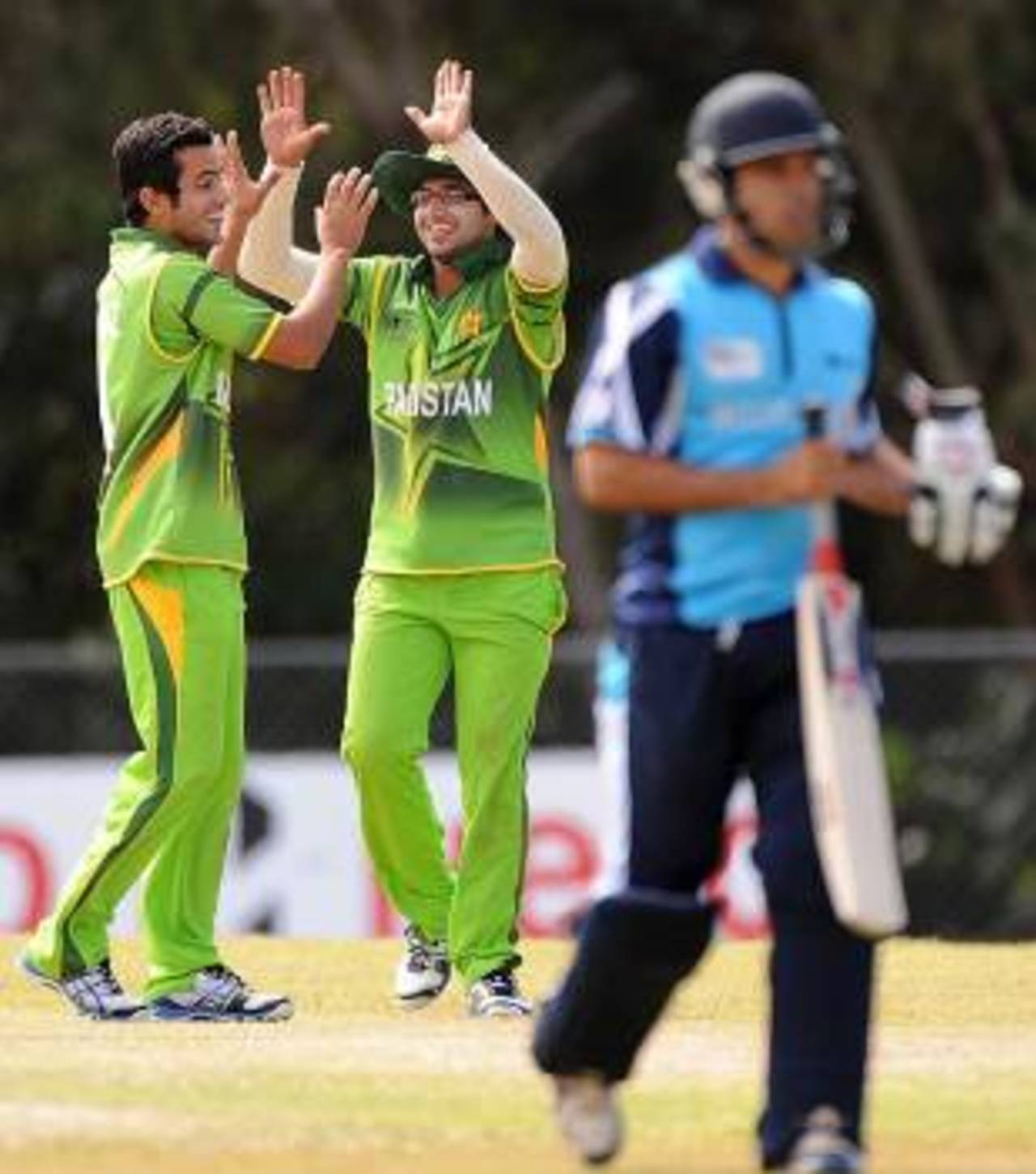 Mohammad Nawaz picked up 4 for 20, Scotland v Pakistan, Group B, ICC Under-19 World Cup 2012, Buderim, August 13, 2012