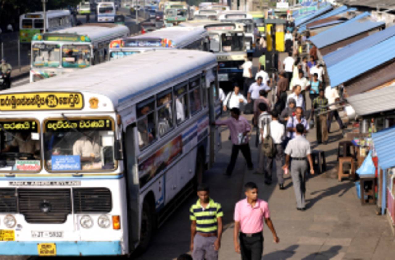 Take buses to travel between cities in Sri Lanka, but not to get around Colombo&nbsp;&nbsp;&bull;&nbsp;&nbsp;AFP
