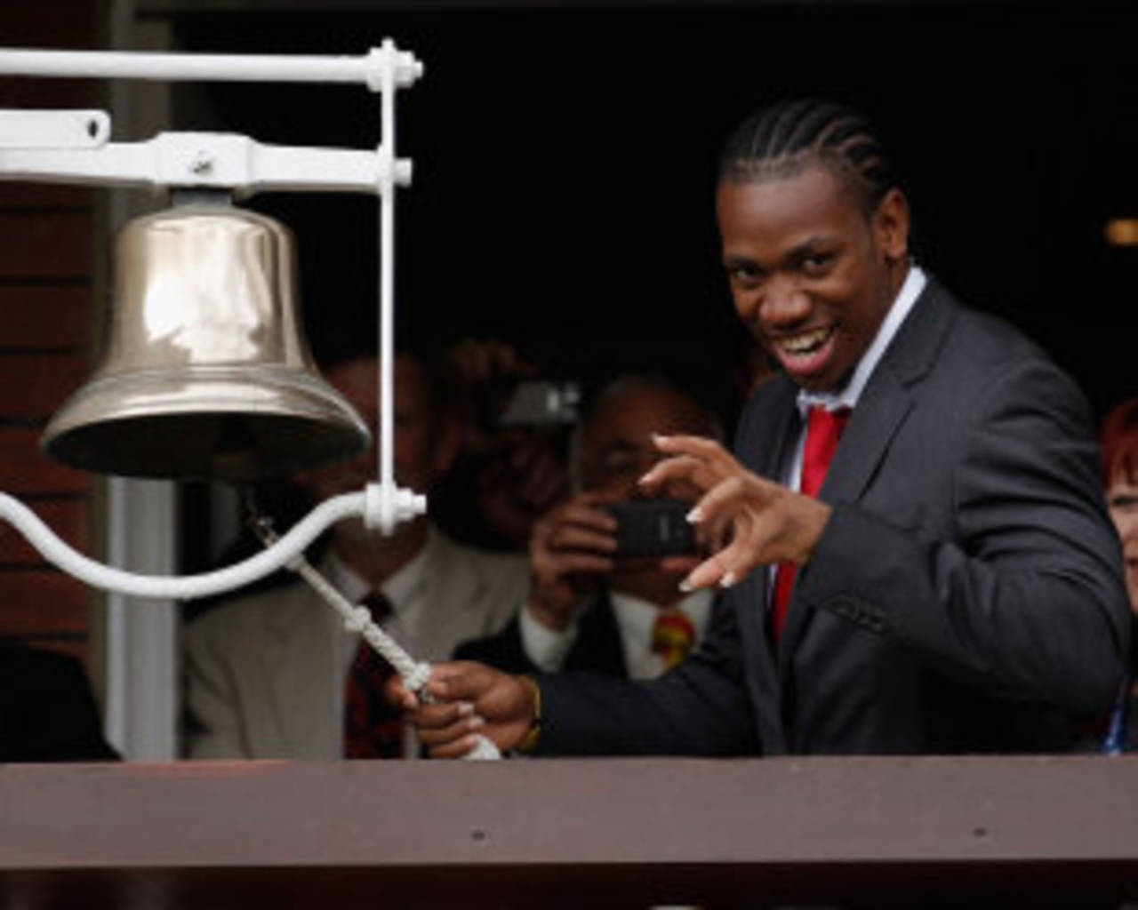 Yohan Blake rang the bell on the opening morning, England v South Africa, 3rd Investec Test, Lord's, 1st day, August 16, 2012
