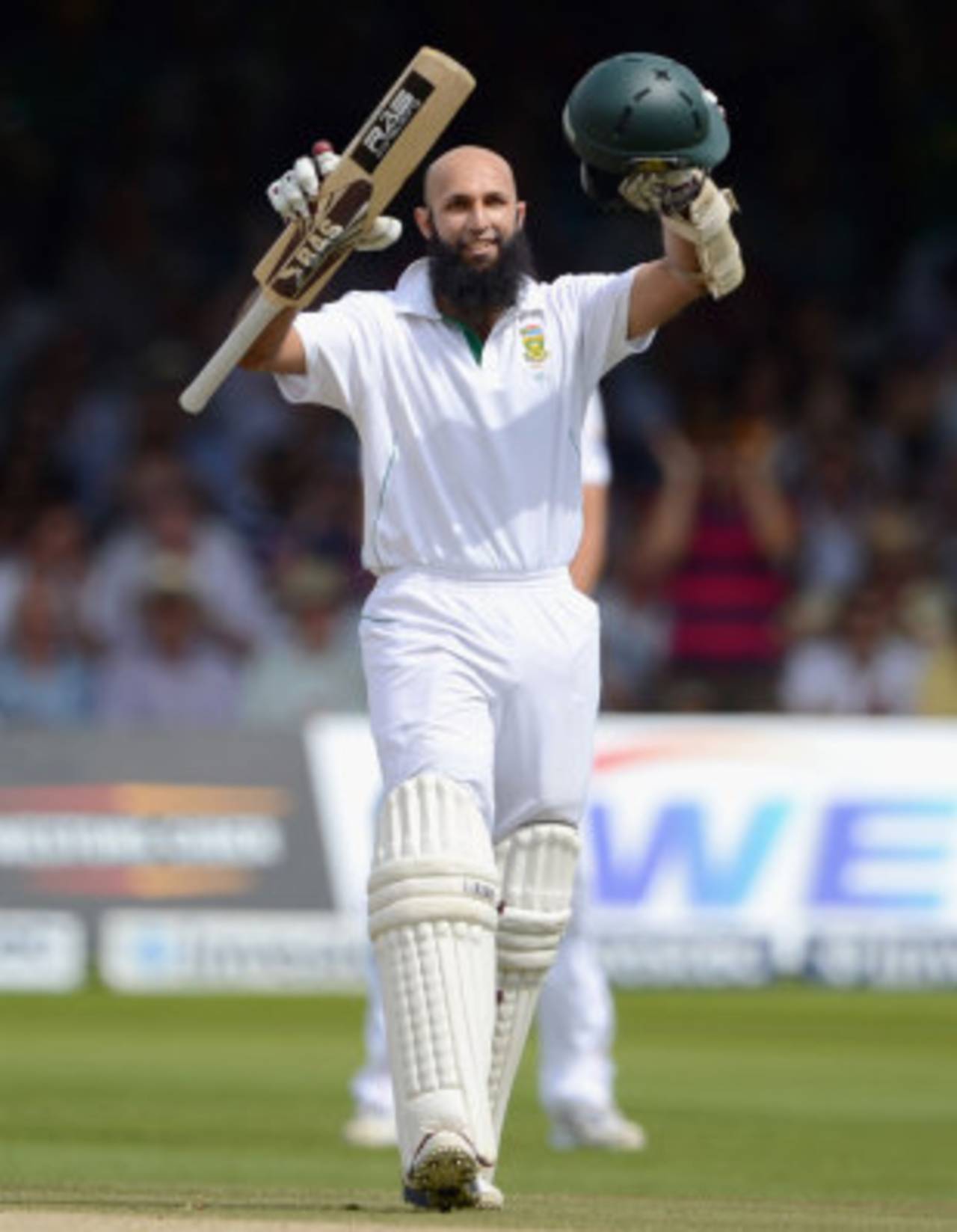 Hashim Amla's century at Lord's was celebrated with more gusto on the South African balcony&nbsp;&nbsp;&bull;&nbsp;&nbsp;Getty Images