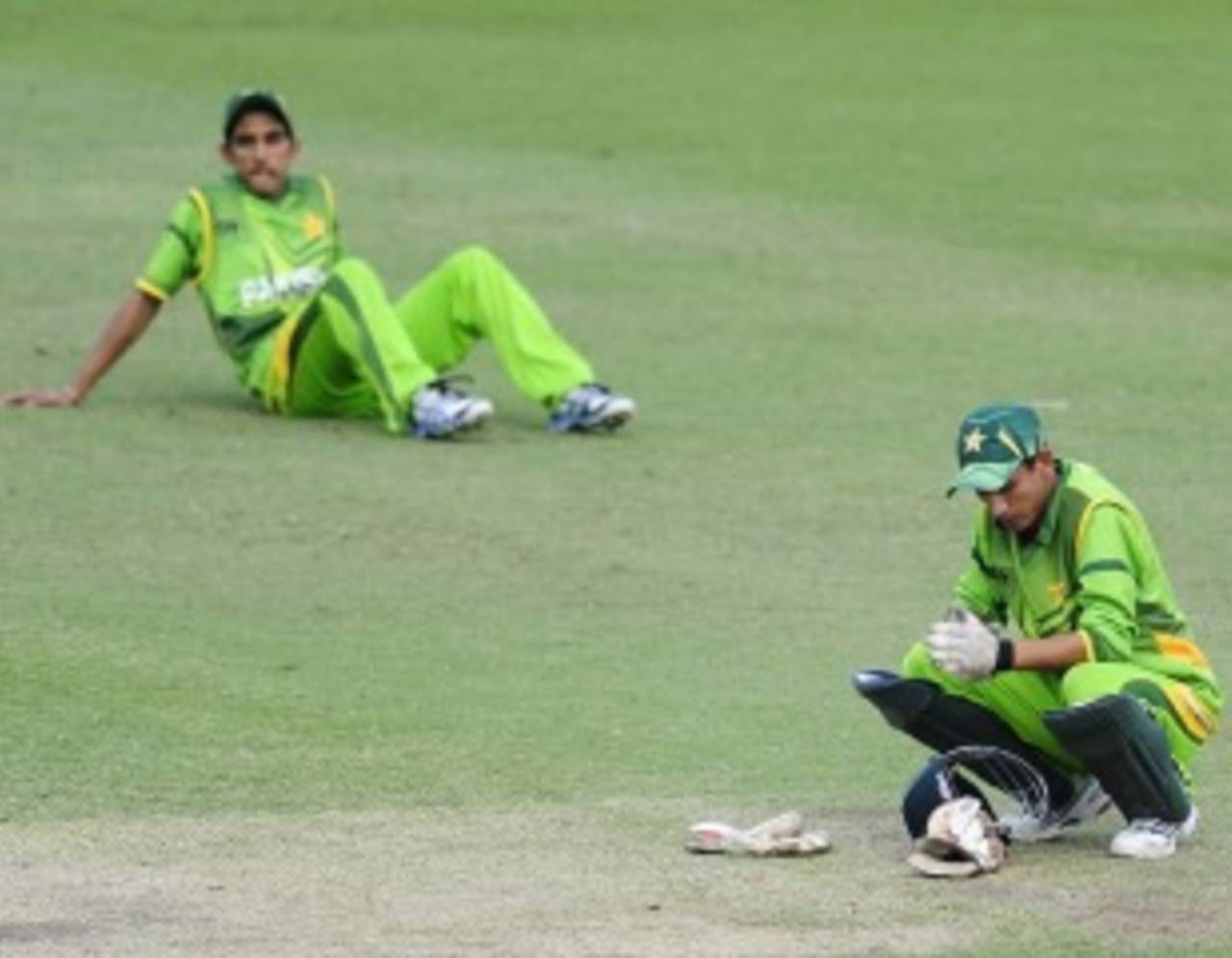 Pakistan were gutted after the one-wicket loss to India&nbsp;&nbsp;&bull;&nbsp;&nbsp;ICC/Getty