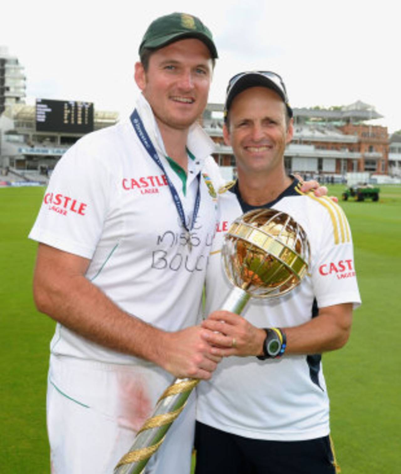 Gary Kirsten on Graeme Smith: "The kind of success he has taken South African cricket to, I would argue that he is the best captain that has ever lived."&nbsp;&nbsp;&bull;&nbsp;&nbsp;Getty Images