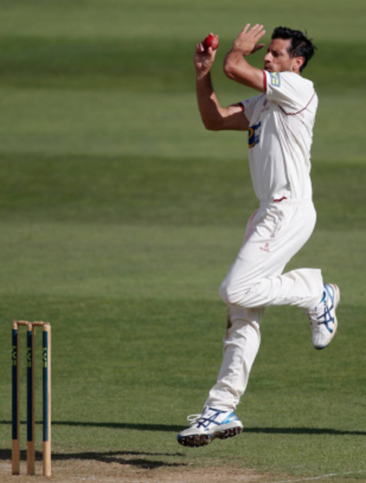 Sajid Mahmood went wicketless, Somerset v Sussex, County Championship, Division One, Taunton, 2nd day, August 22, 2012